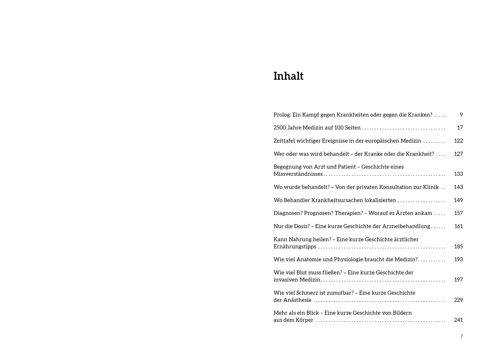Innenansicht von 'Heilung Nebensache' - Gebundene Ausgabe