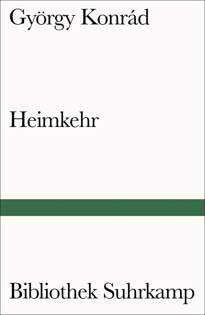 Buchcover von 'Heimkehr' - Taschenbuch von György Konrád