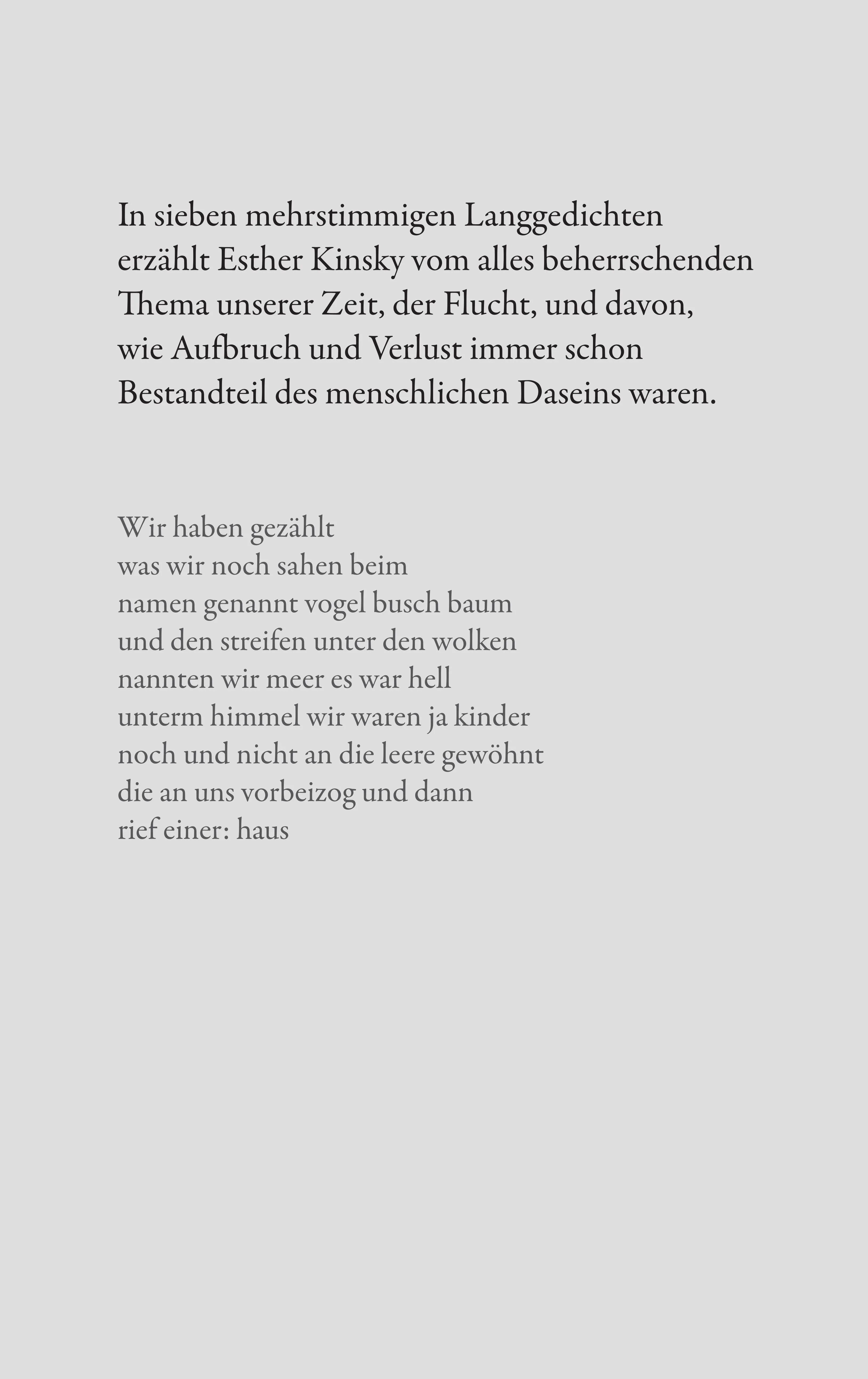 Buchrückseite von 'Heim.Statt' mit Klappentext - Gebundene Ausgabe