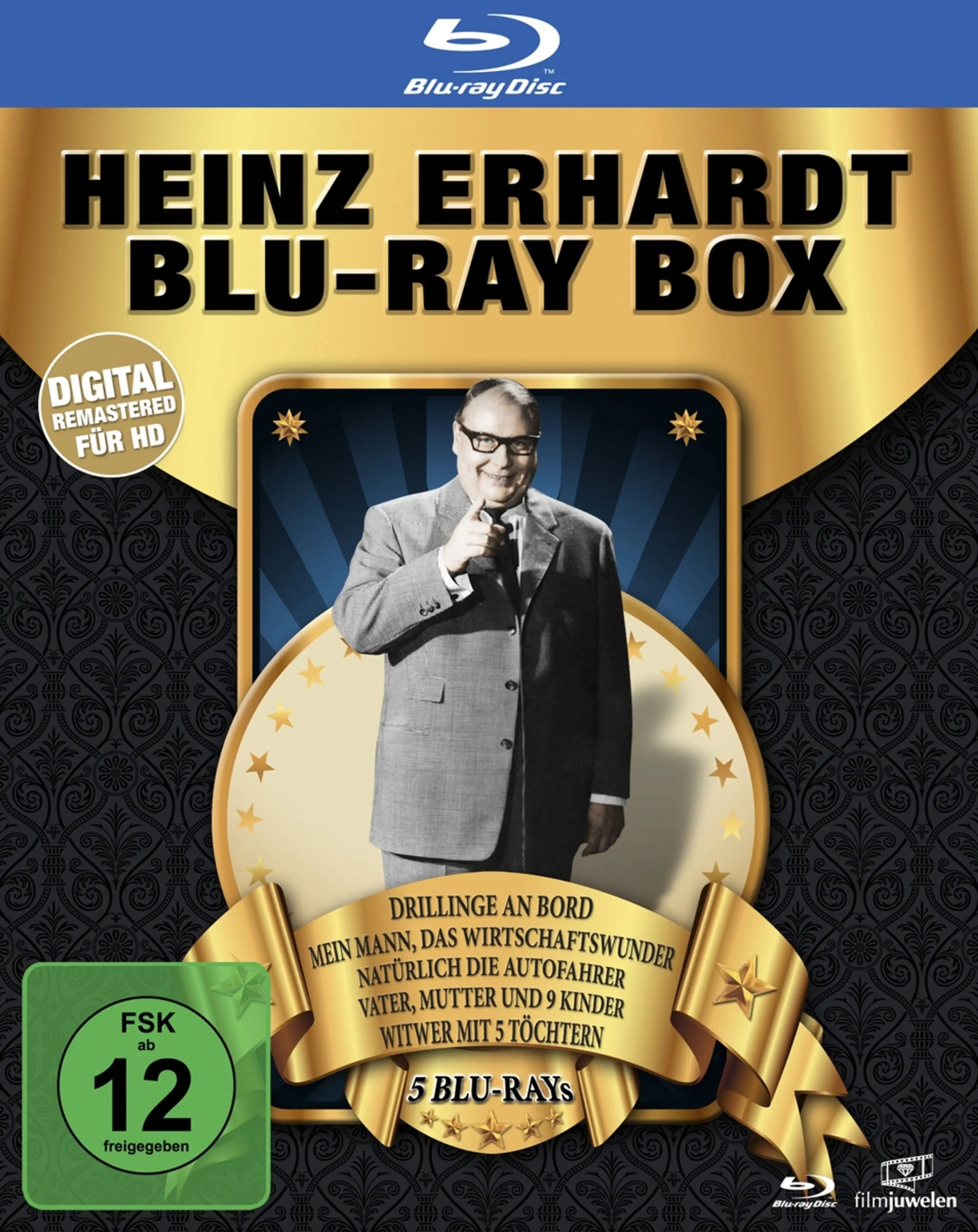 Heinz Erhardt Box Blu-ray Cover – Frontcover Bild