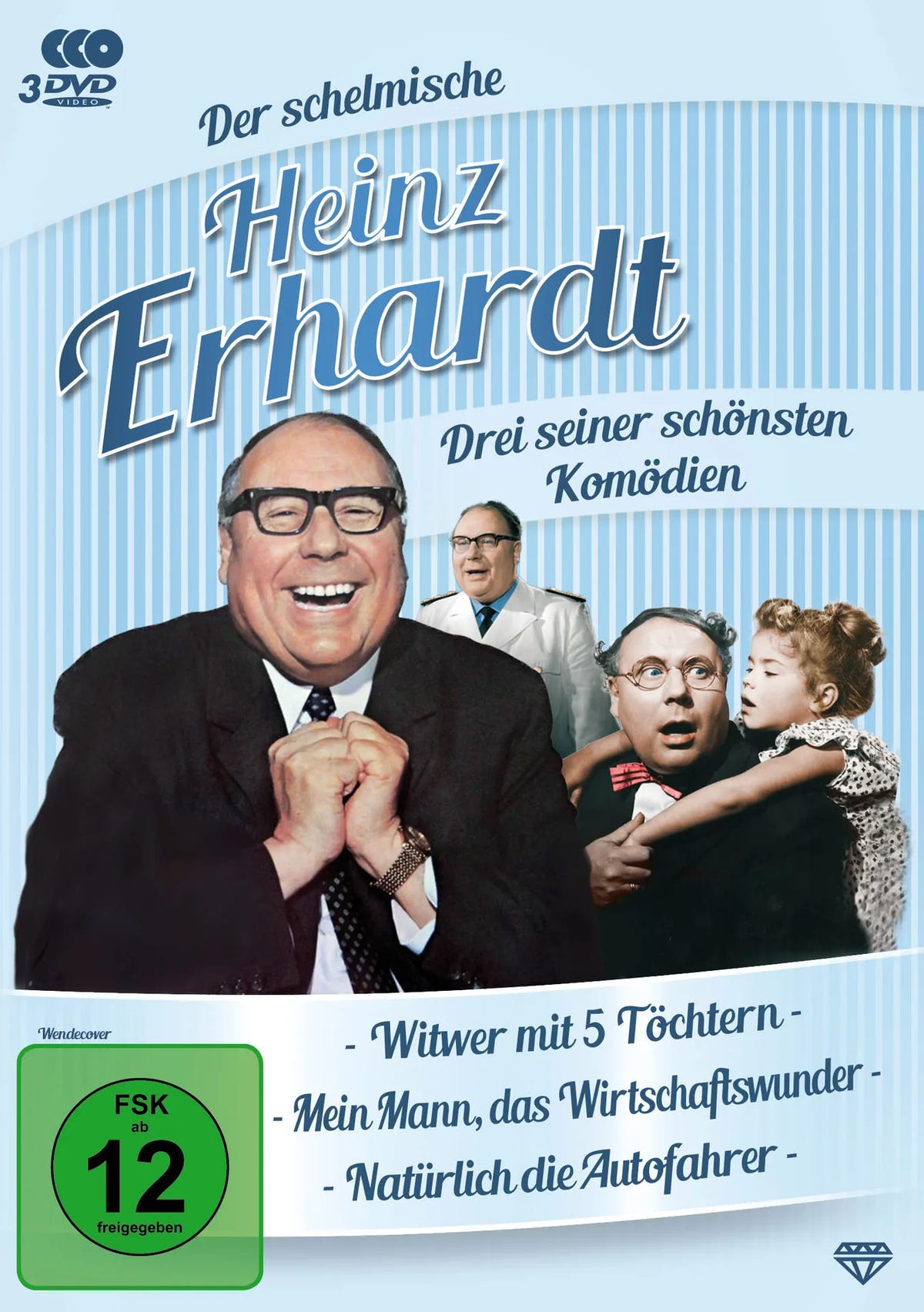 DVD-Cover: Heinz Erhardt Box. Regie: Erich Engels