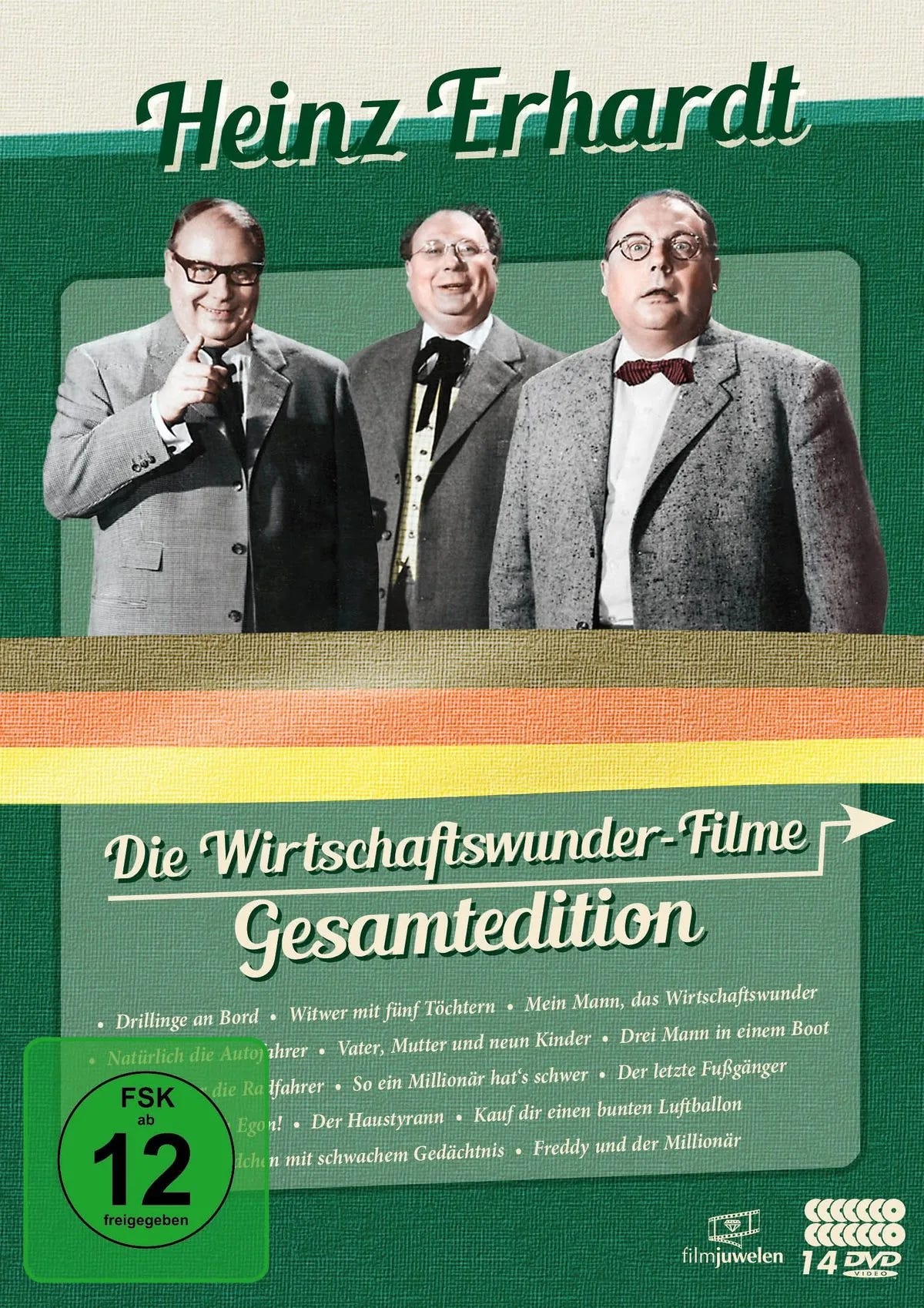 Heinz Erhardt Wirtschaftswunder - Gesamtedition - DVD