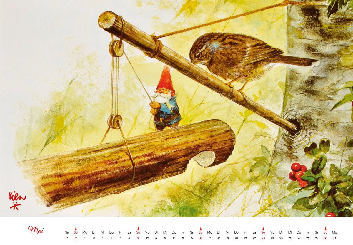 Heinzelmännchen Kalender 2027 – Ansicht