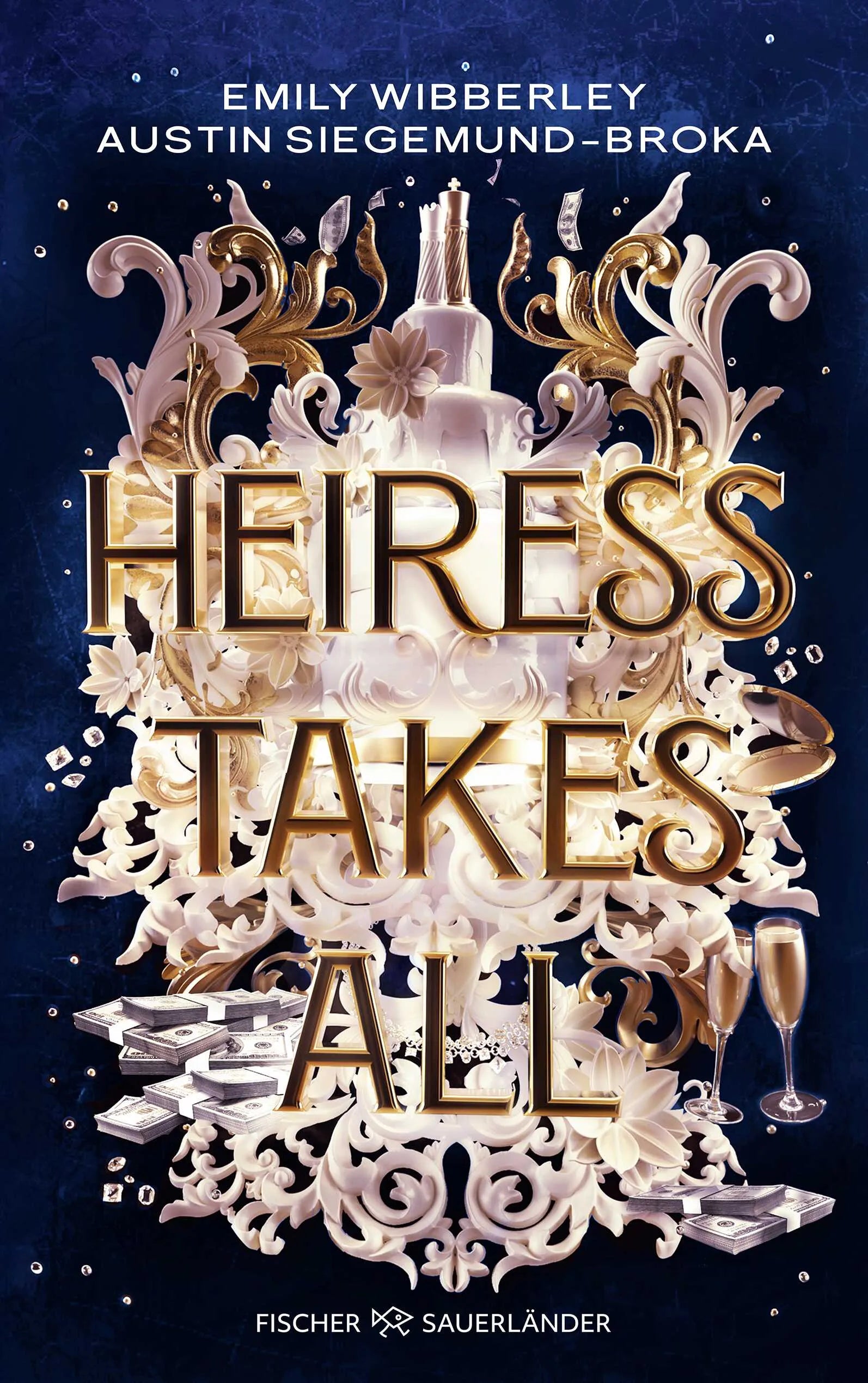 Buchcover von 'Heiress Takes All' - Paperback von Emily Wibberley