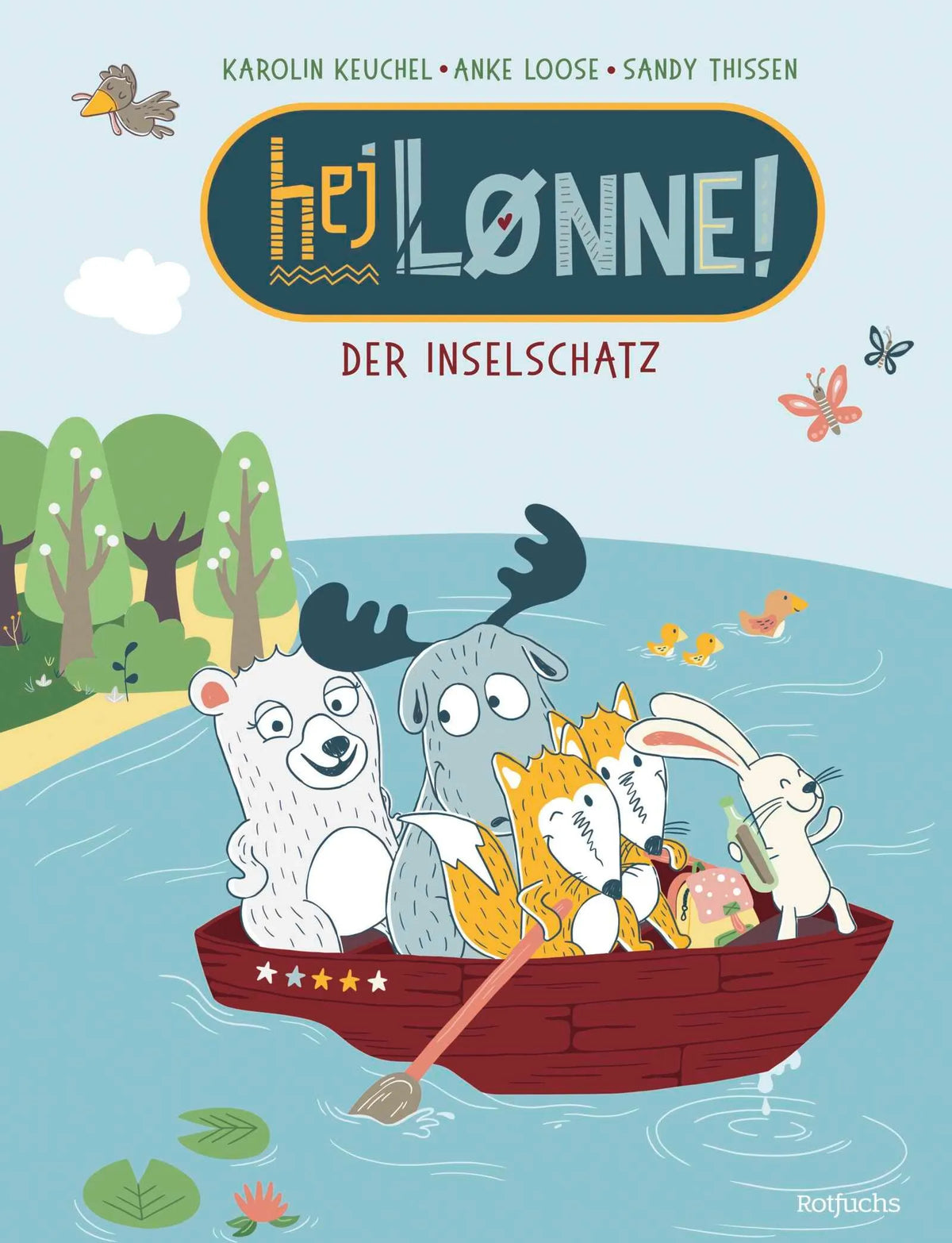 Cover: Hej Lønne! Der Inselschatz (Hardcover) von Anke Loose