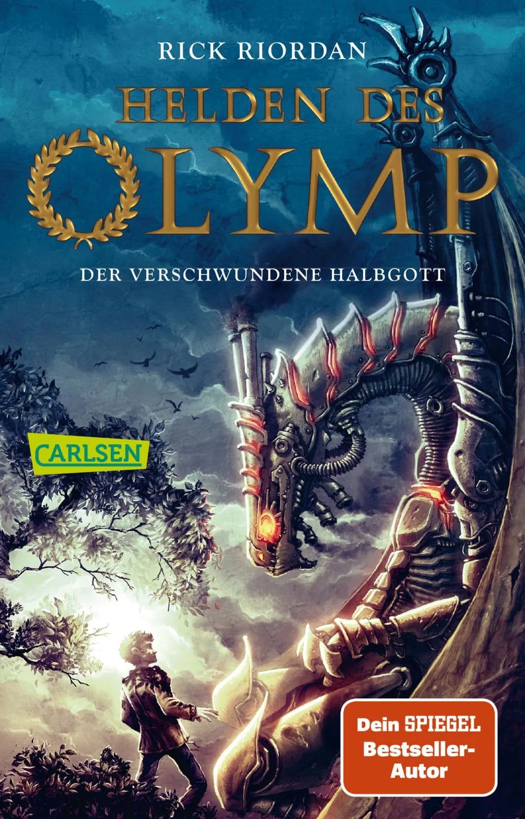 Buchcover von 'Helden des Olymp 1: Der verschwundene Halbgott' - Taschenbuch von Rick Riordan