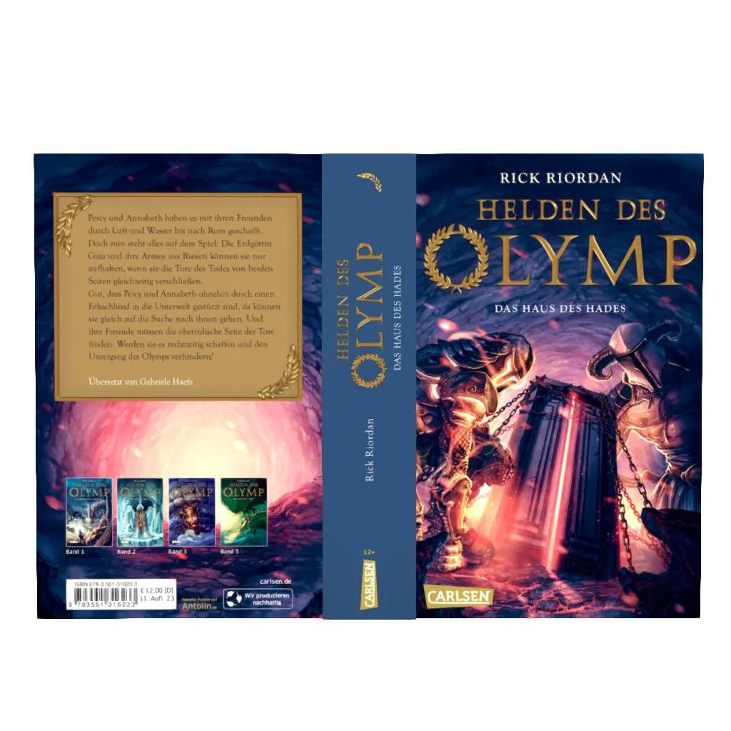 Rick Riordan - Helden des Olymp 4: Das Haus des Hades