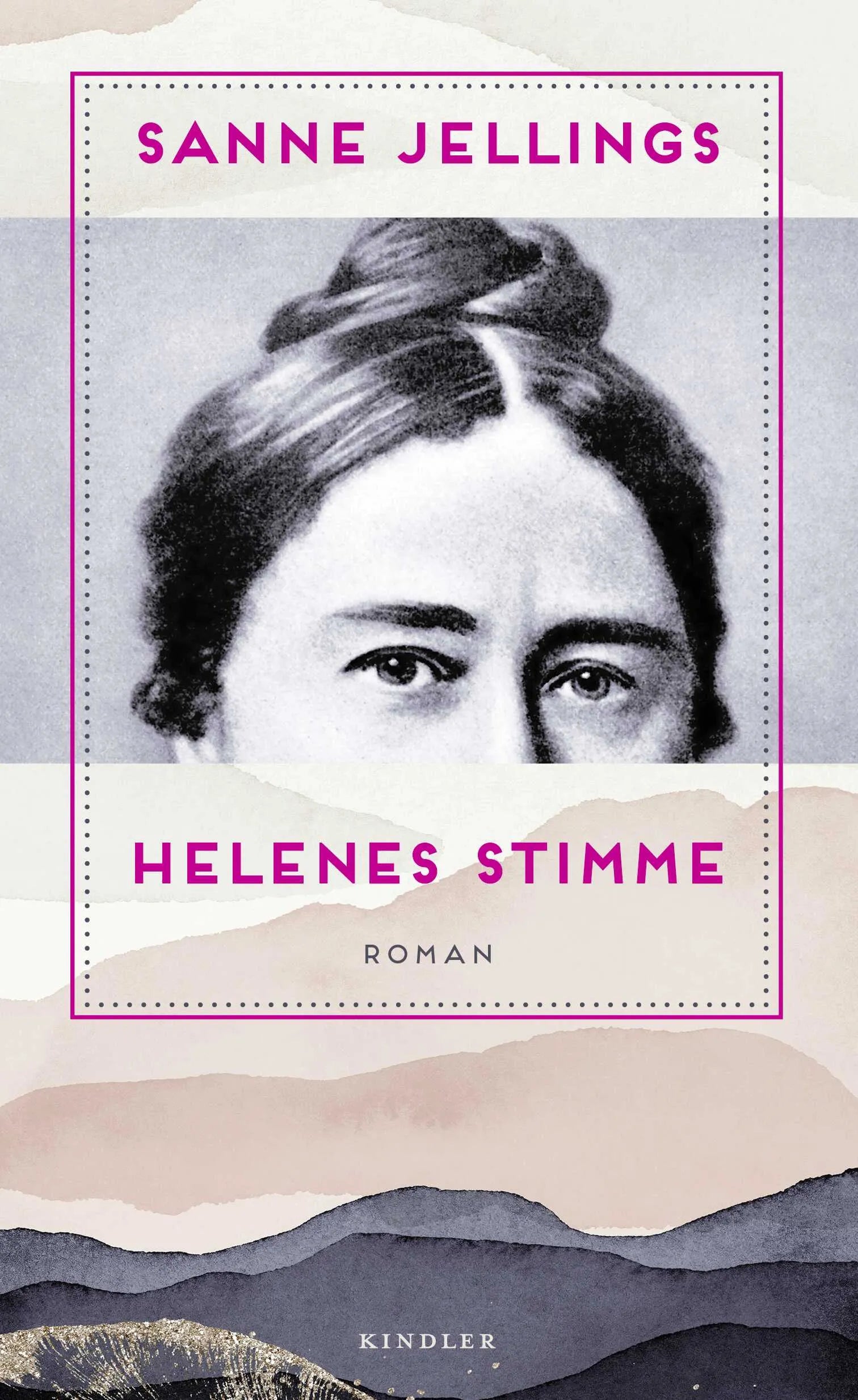 Buchcover von 'Helenes Stimme' - Gebundene Ausgabe von Sanne Jellings