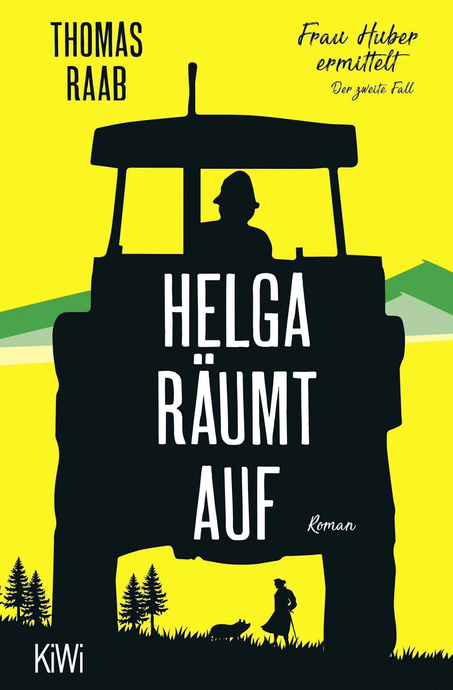 Buchcover von 'Helga räumt auf' - Taschenbuch von Thomas Raab