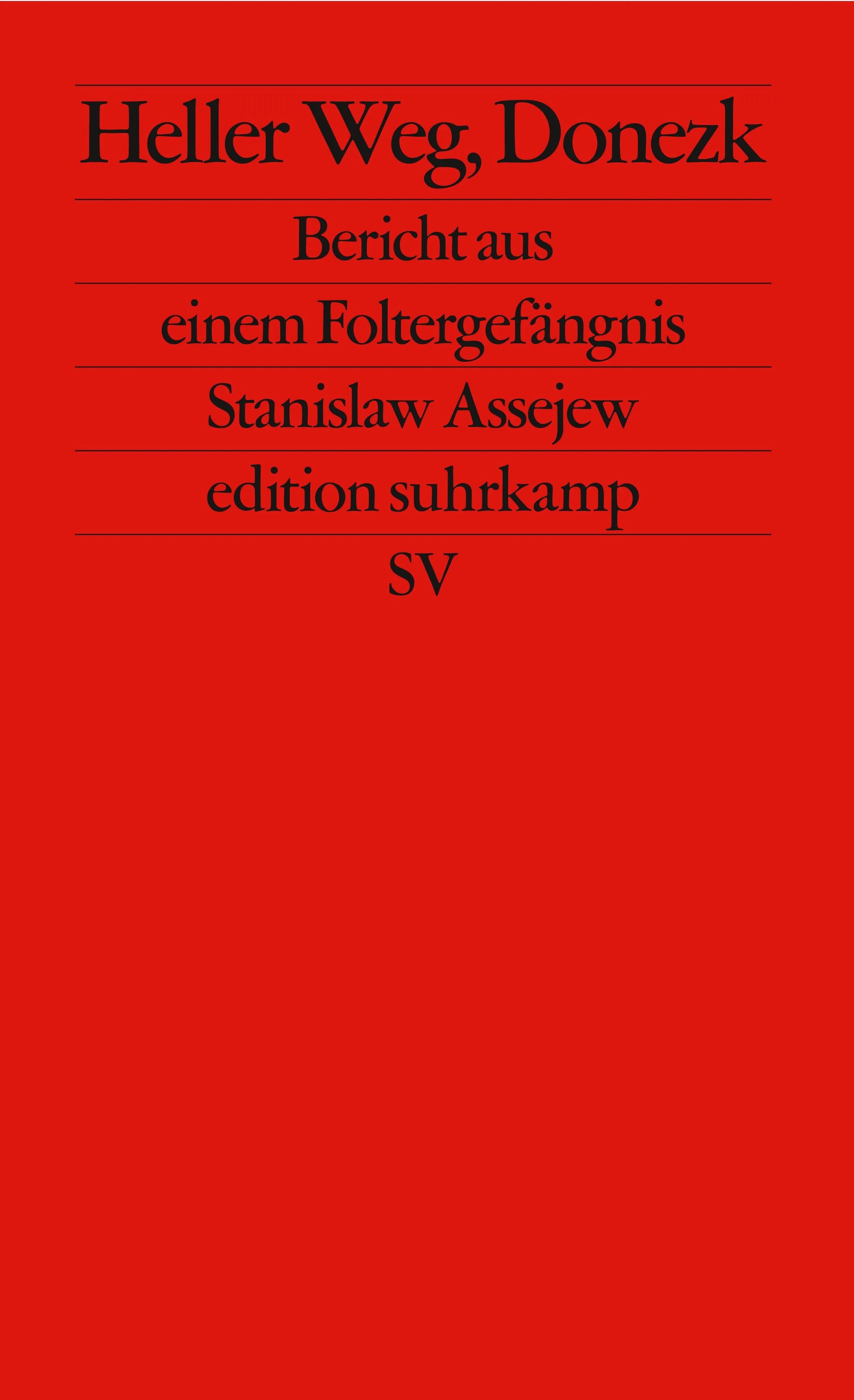 Buchcover von 'Heller Weg, Donezk' - Taschenbuch von Stanislaw Assejew