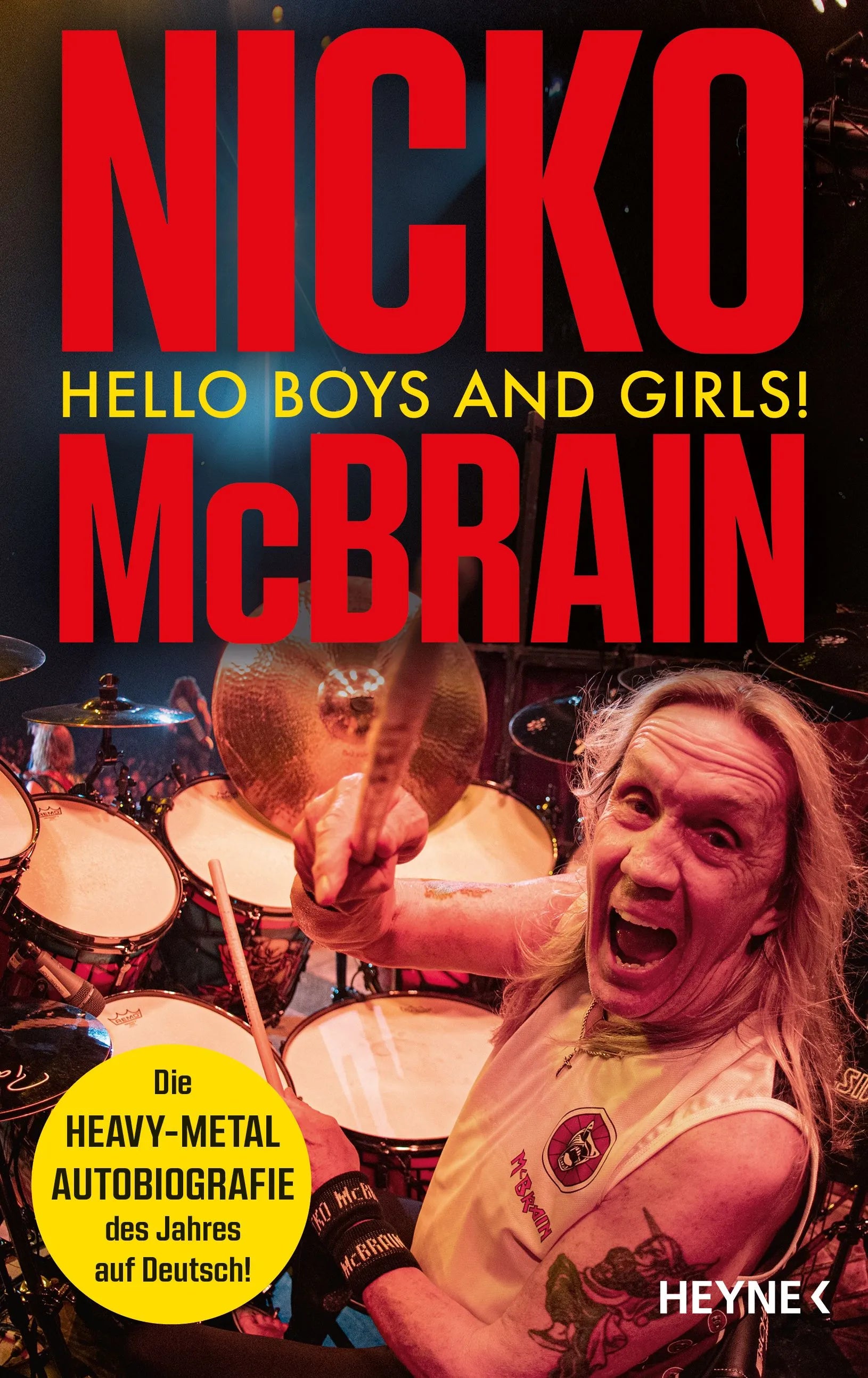 Cover: Hello Boys and Girls! (Hardcover) von Nicko McBrain