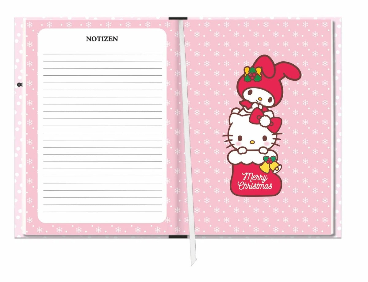 Hello Kitty 17-Monats-Kalenderbuch A5 2027 - 17 Monate. Von August 2026 bis Dezember 2027 – Ansicht