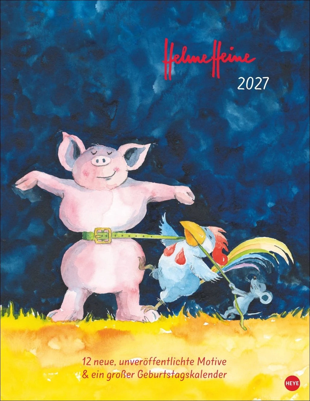 Wandkalender: Helme Heine: Edition Kalender 2027