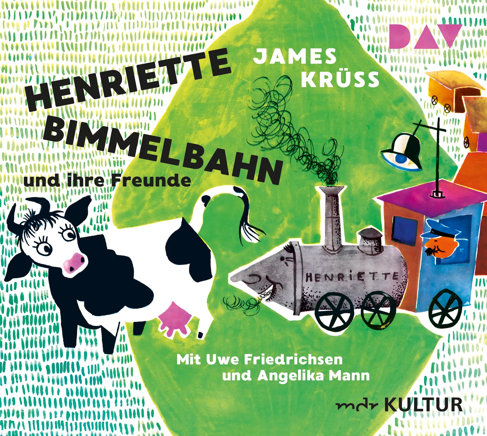 Buchcover von 'Henriette Bimmelbahn und ihre Freunde' - Hörbuch (CD) von James Krüss