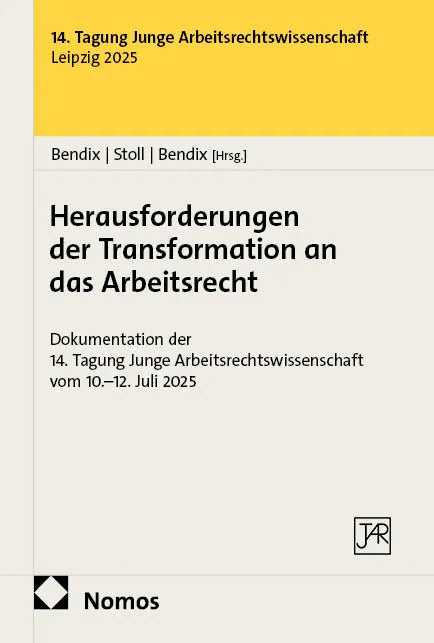 Cover: Herausforderungen der Transformation an das Arbeitsrecht (E-Book)