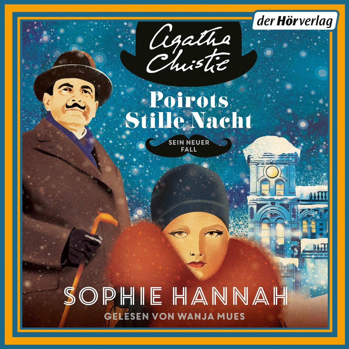 Cover: Hercule Poirots stille Nacht (Hörbuch Download) von Sophie Hannah