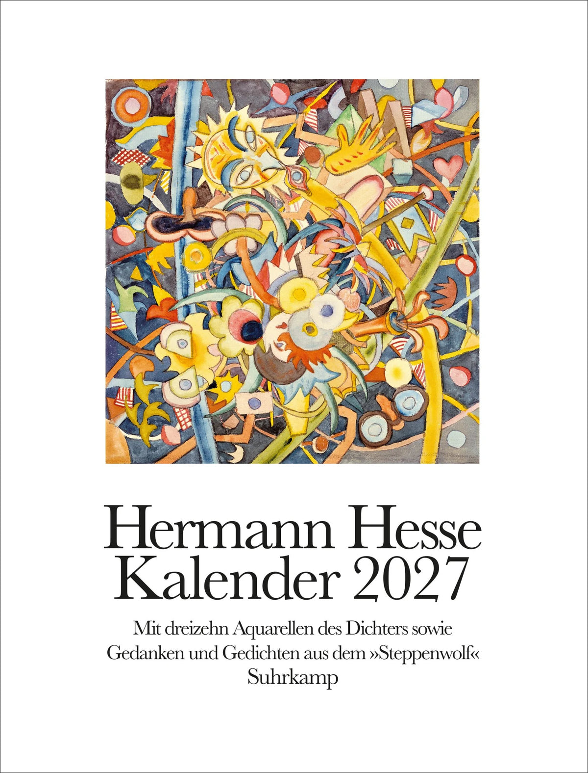 Wandkalender: Hermann Hesse Kalender 2027