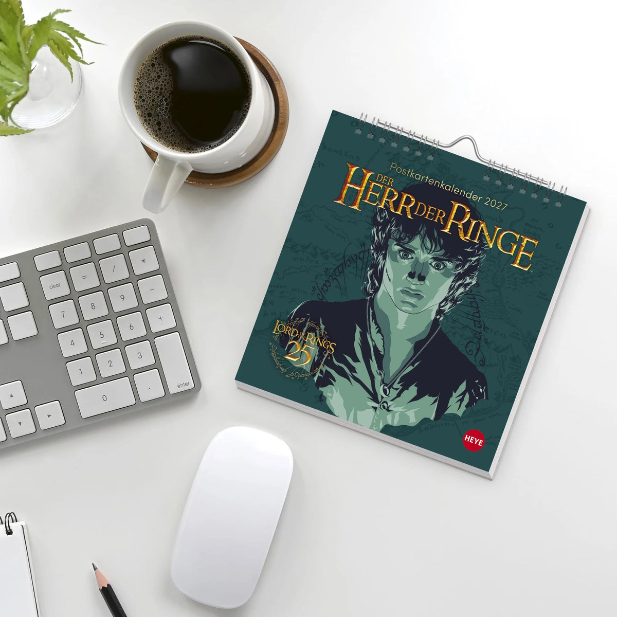 Herr der Ringe Postkartenkalender 2027 – Ansicht