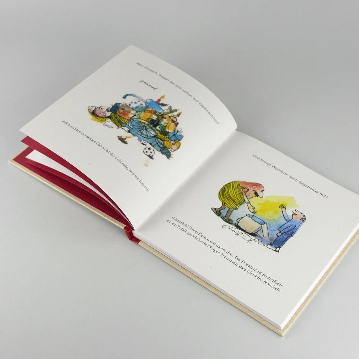 Detailansicht: Herr Janosch, freuen Sie sich schon auf Weihnachten? (Hardcover)