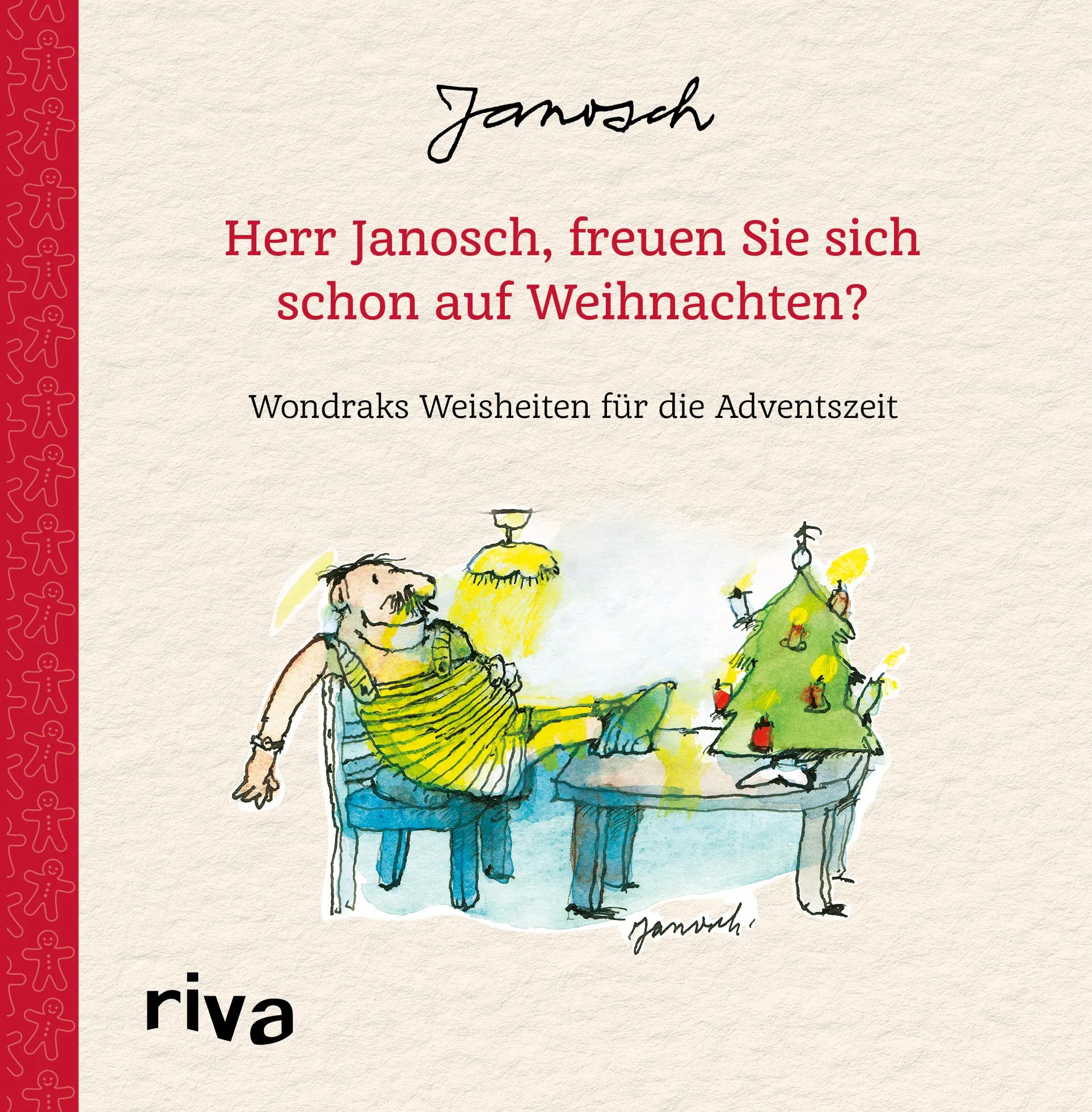 Buchcover von 'Herr Janosch, freuen Sie sich schon auf Weihnachten?' - Gebundene Ausgabe von Janosch