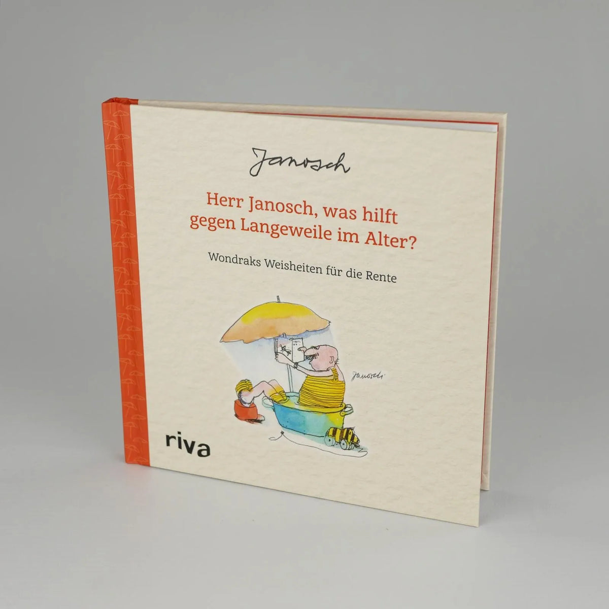 Detailansicht: Herr Janosch, was hilft gegen Langeweile im Alter? (Hardcover)