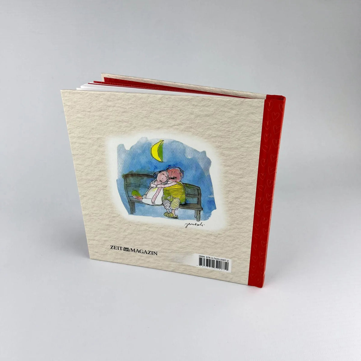 Detailansicht: Herr Janosch, wie drückt man Liebe aus, die so groß ist, dass man keine Worte dafür findet? (Hardcover)
