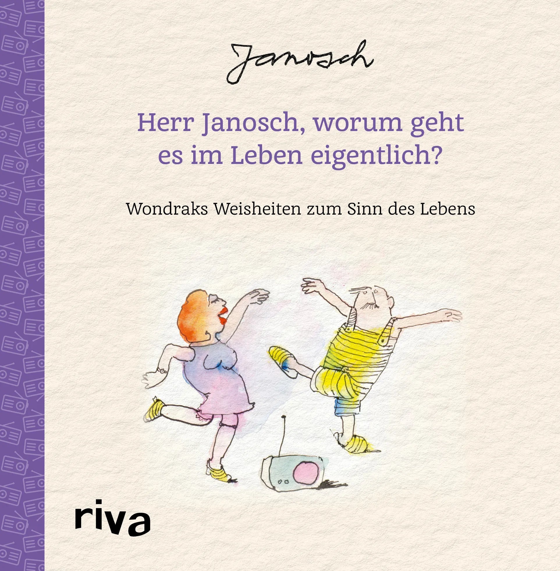 Buchcover von 'Herr Janosch, worum geht es im Leben eigentlich?' - Gebundene Ausgabe von Janosch