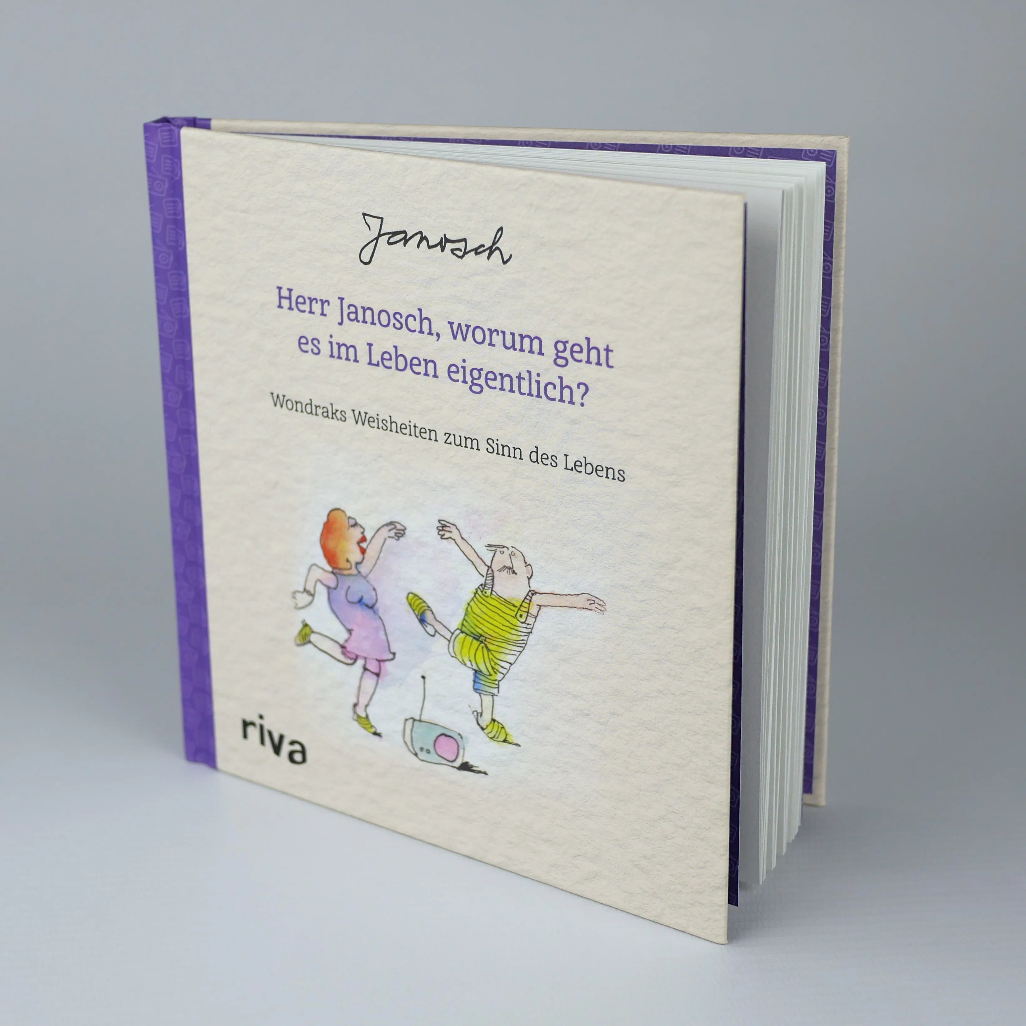 Innenansicht von 'Herr Janosch, worum geht es im Leben eigentlich?' - Gebundene Ausgabe