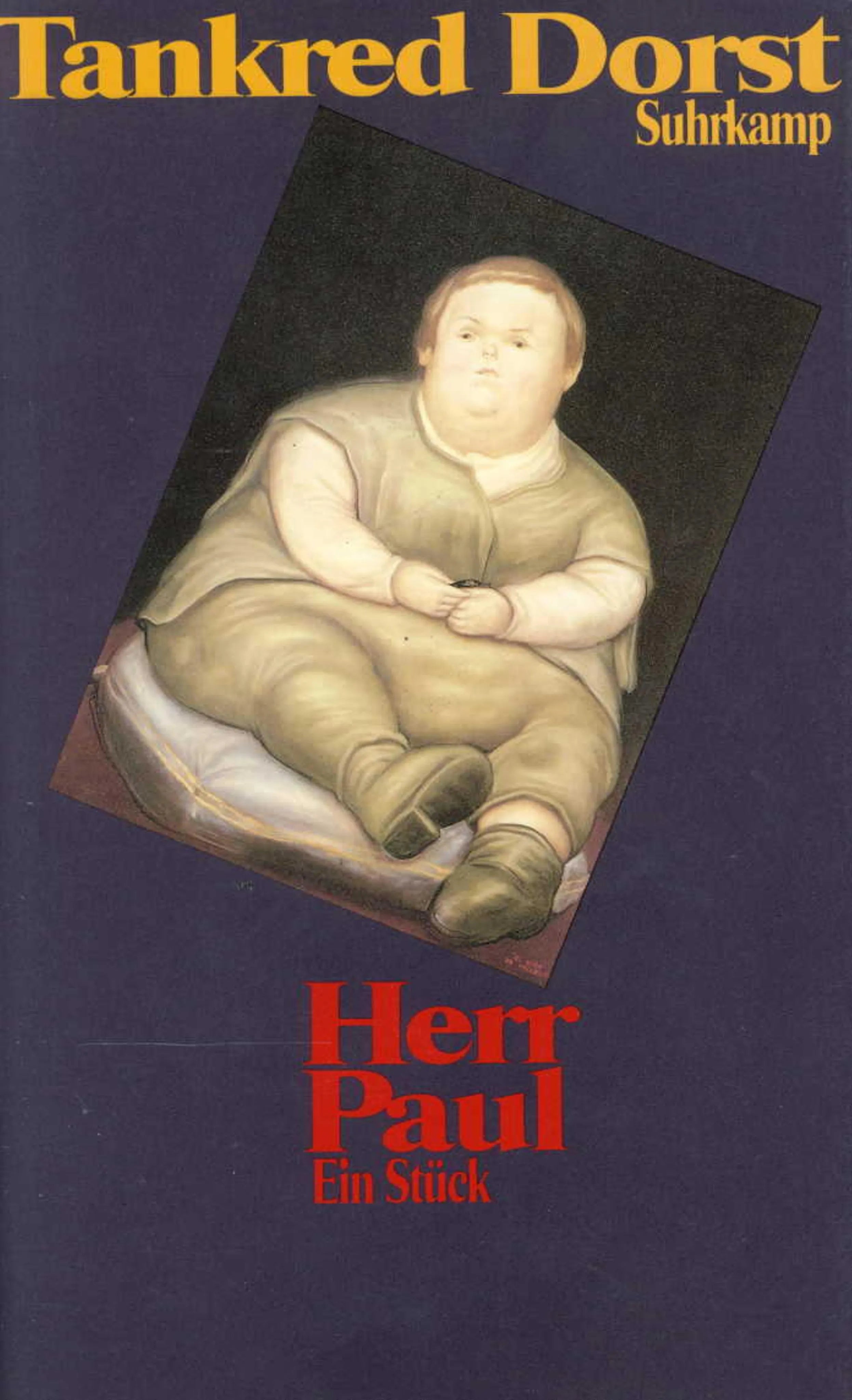 Buchcover von 'Herr Paul' - Taschenbuch von Tankred Dorst