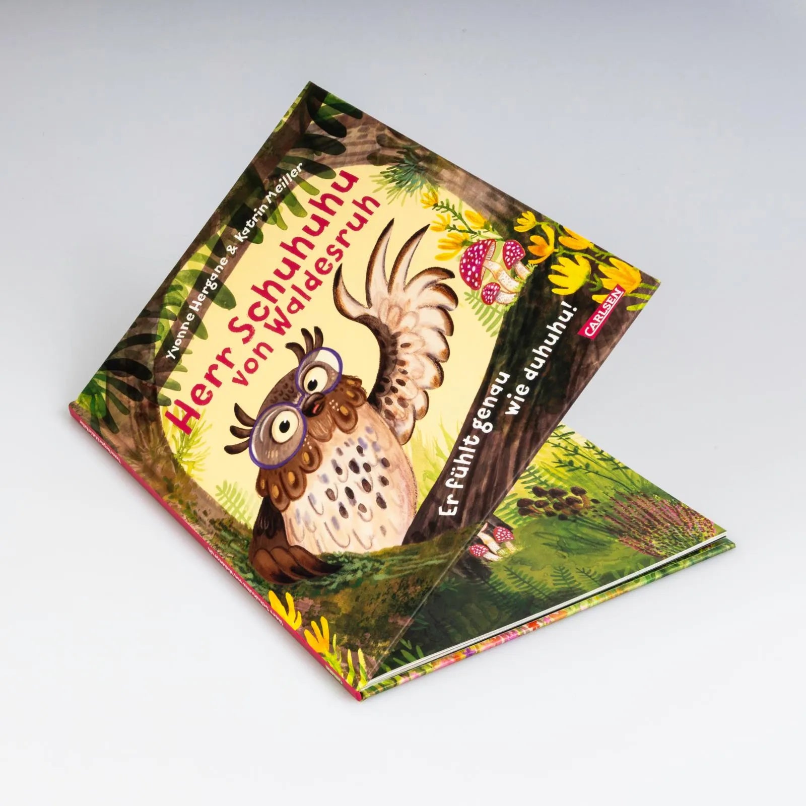 Produktansicht: Herr Schuhuhu von Waldesruh (Gebundene Ausgabe)
