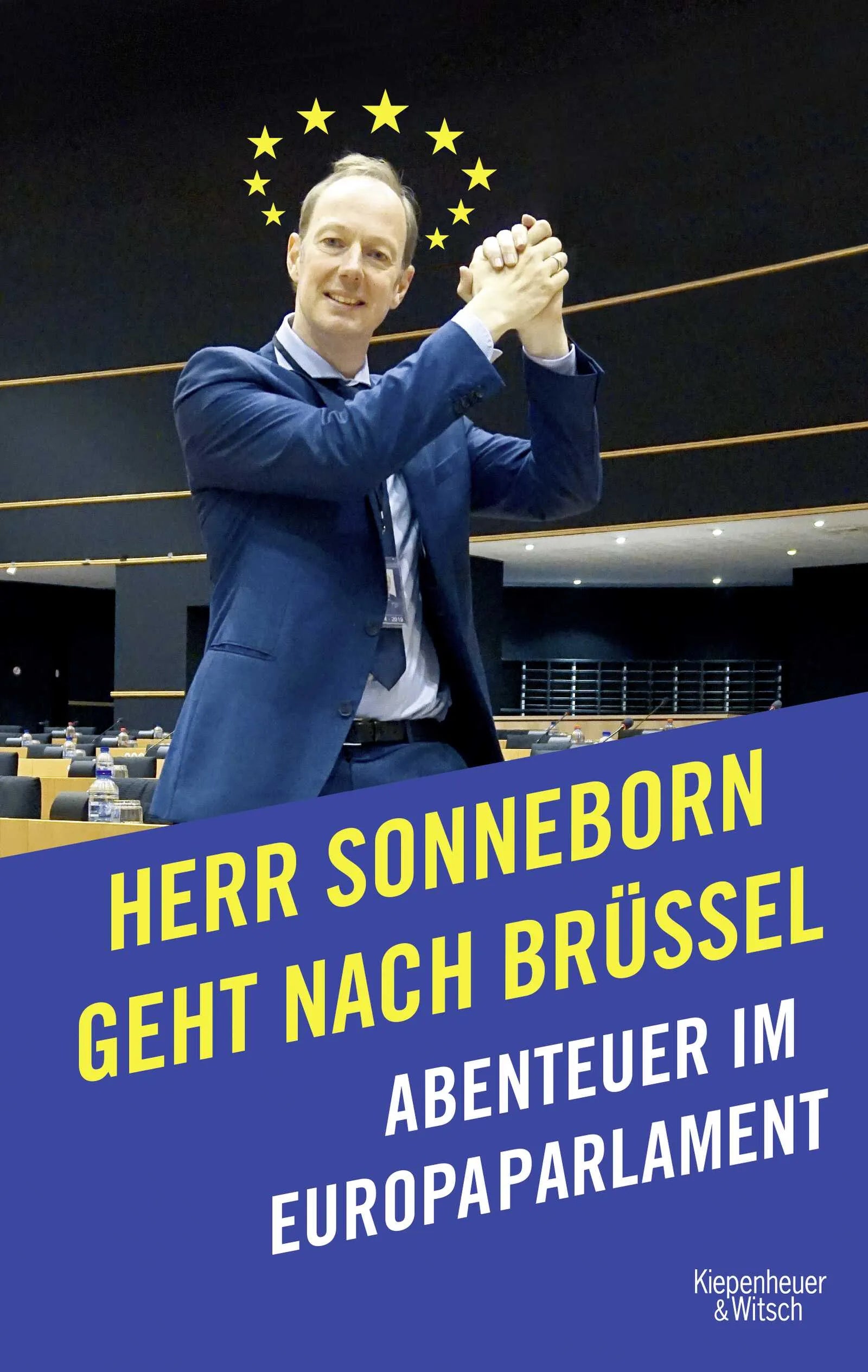 Buchcover von 'Herr Sonneborn geht nach Brüssel' - Paperback von Martin Sonneborn