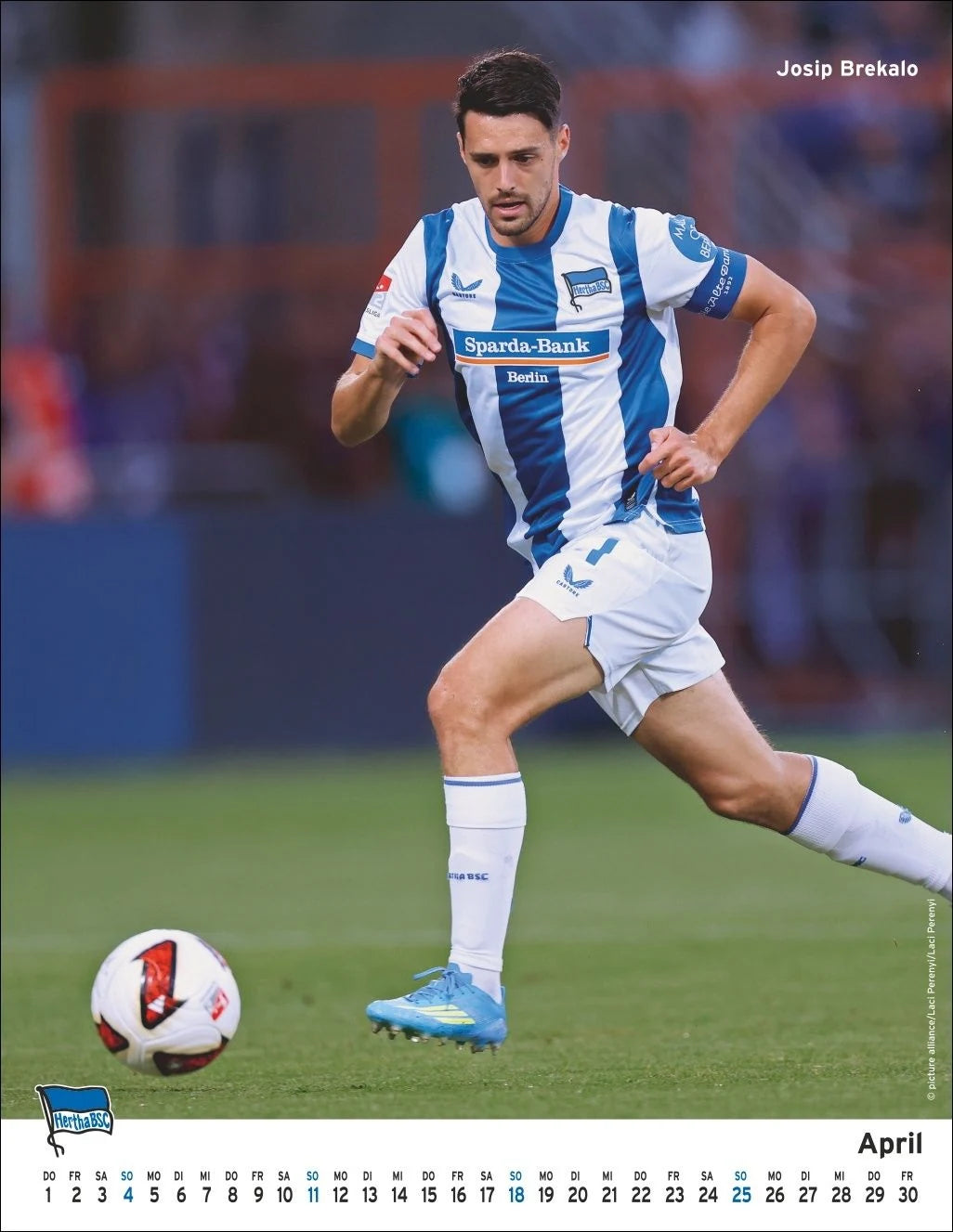 Hertha BSC Posterkalender 2027 – Ansicht