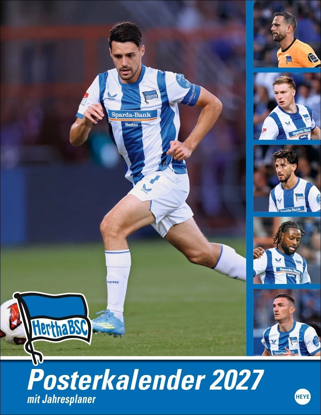 Wandkalender: Hertha BSC Posterkalender 2027