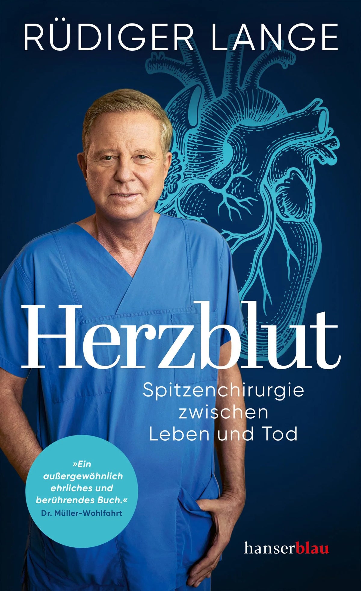 Cover: Herzblut (Hardcover) von Rüdiger Lange
