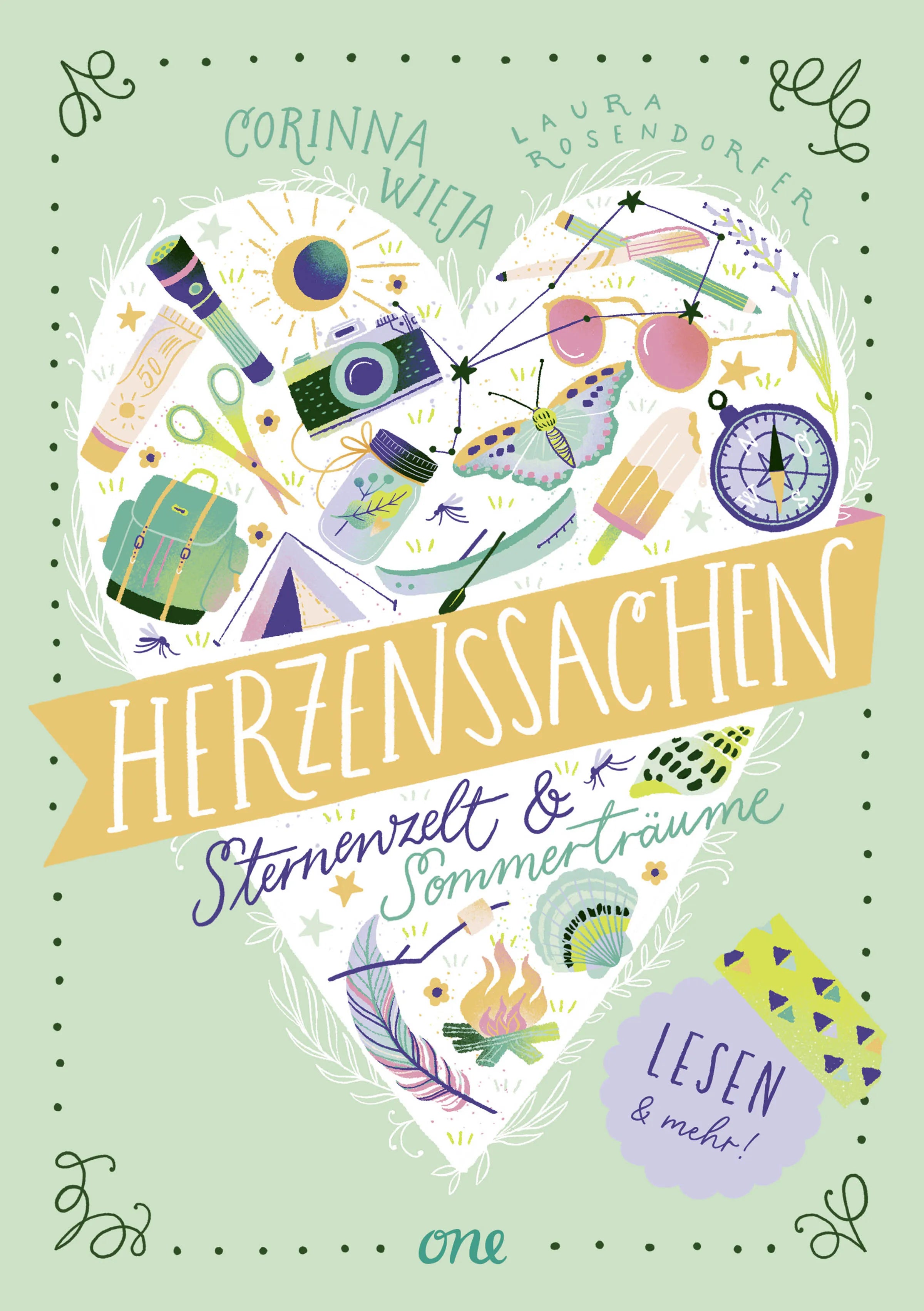 Buchcover von 'Herzenssachen - Sternenzelt & Sommerträume' - Gebundene Ausgabe von Corinna Wieja