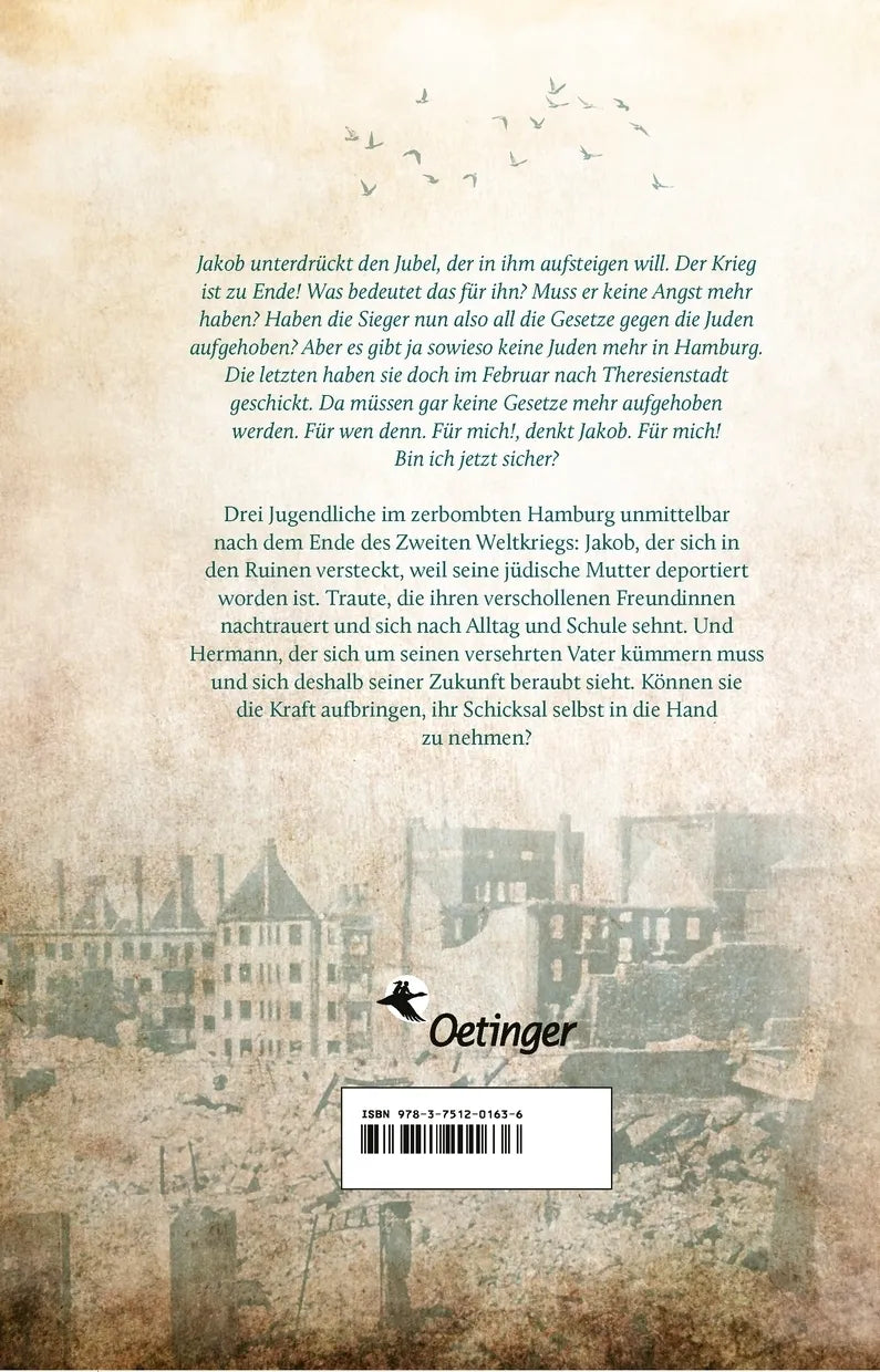 Buchrückseite von 'Heul doch nicht, du lebst ja noch' mit Klappentext - Gebundene Ausgabe