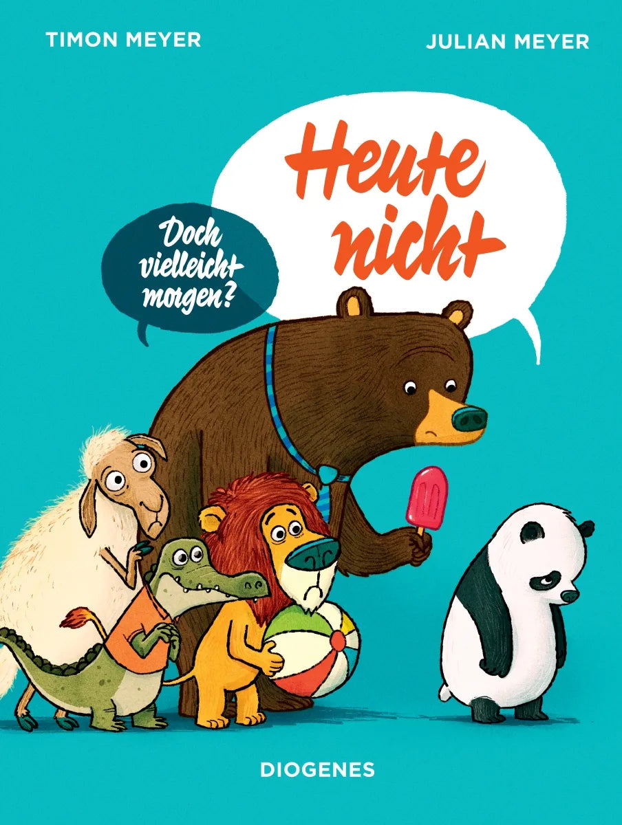 Buchcover von 'Heute nicht' - Gebundene Ausgabe von Timon Meyer