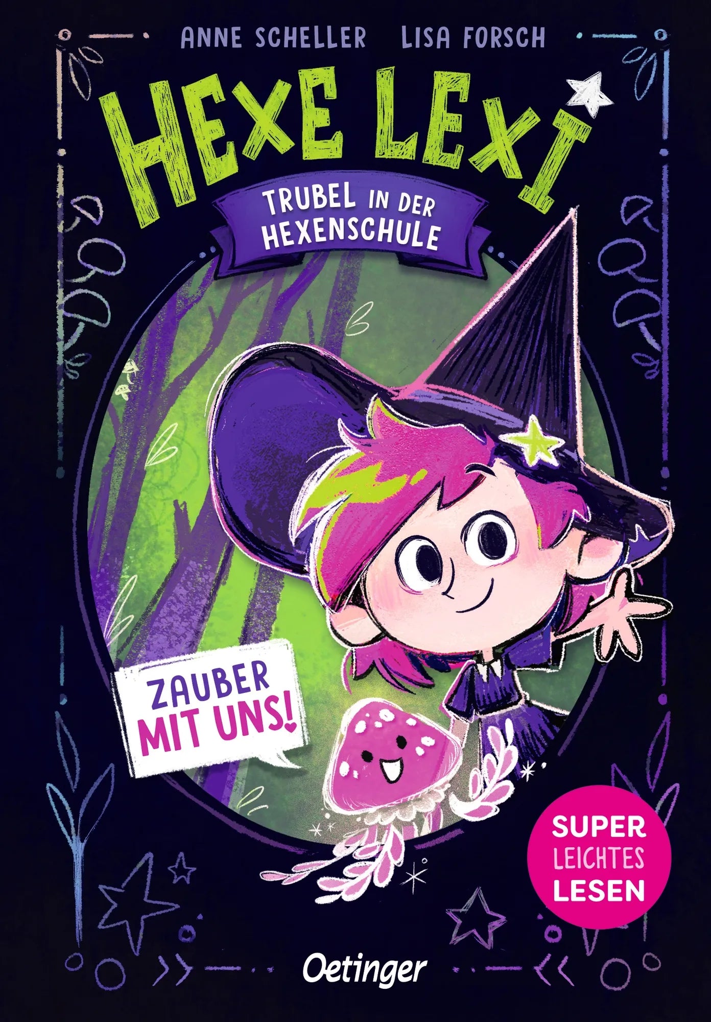 Cover: Hexe Lexi 1. Trubel in der Hexenschule (Hardcover) von Anne Scheller