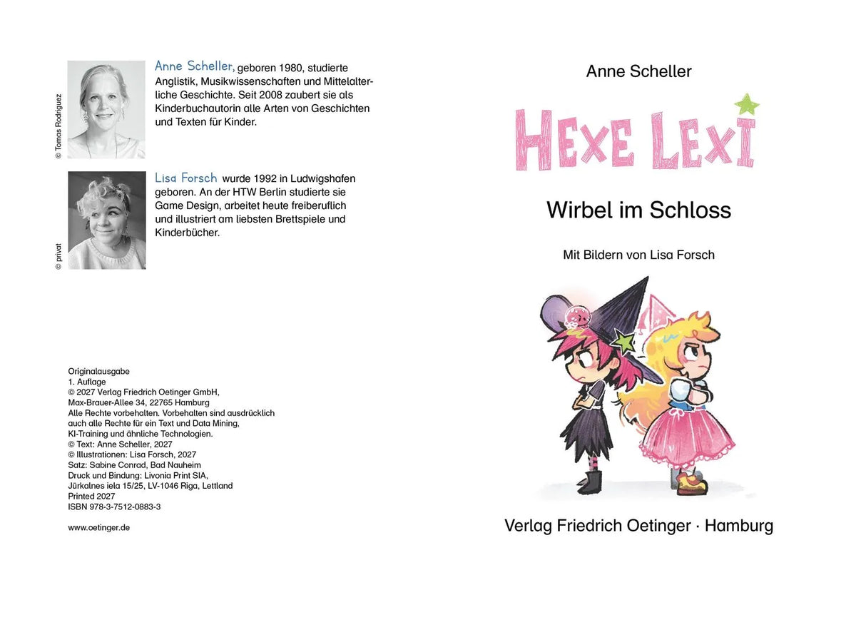 Detailansicht: Hexe Lexi 2. Wirbel im Schloss (Hardcover)