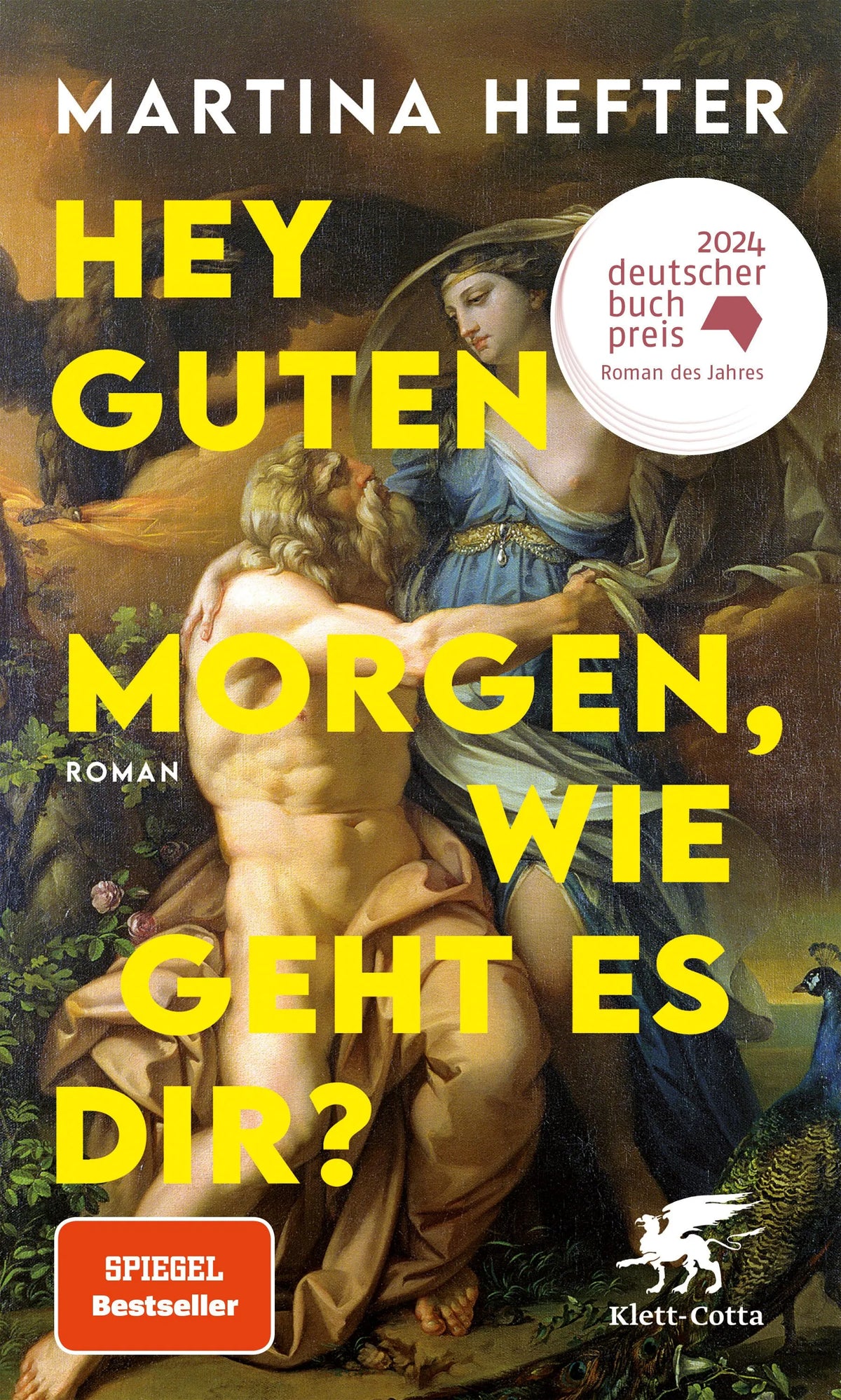 Cover: Hey guten Morgen, wie geht es dir? (Hardcover) von Martina Hefter