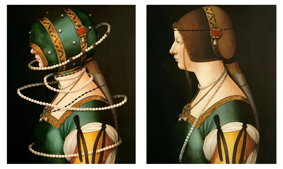 Produktansicht: Hidden Portraits: Alte Meister – Neuer Blick (Gebundene Ausgabe)