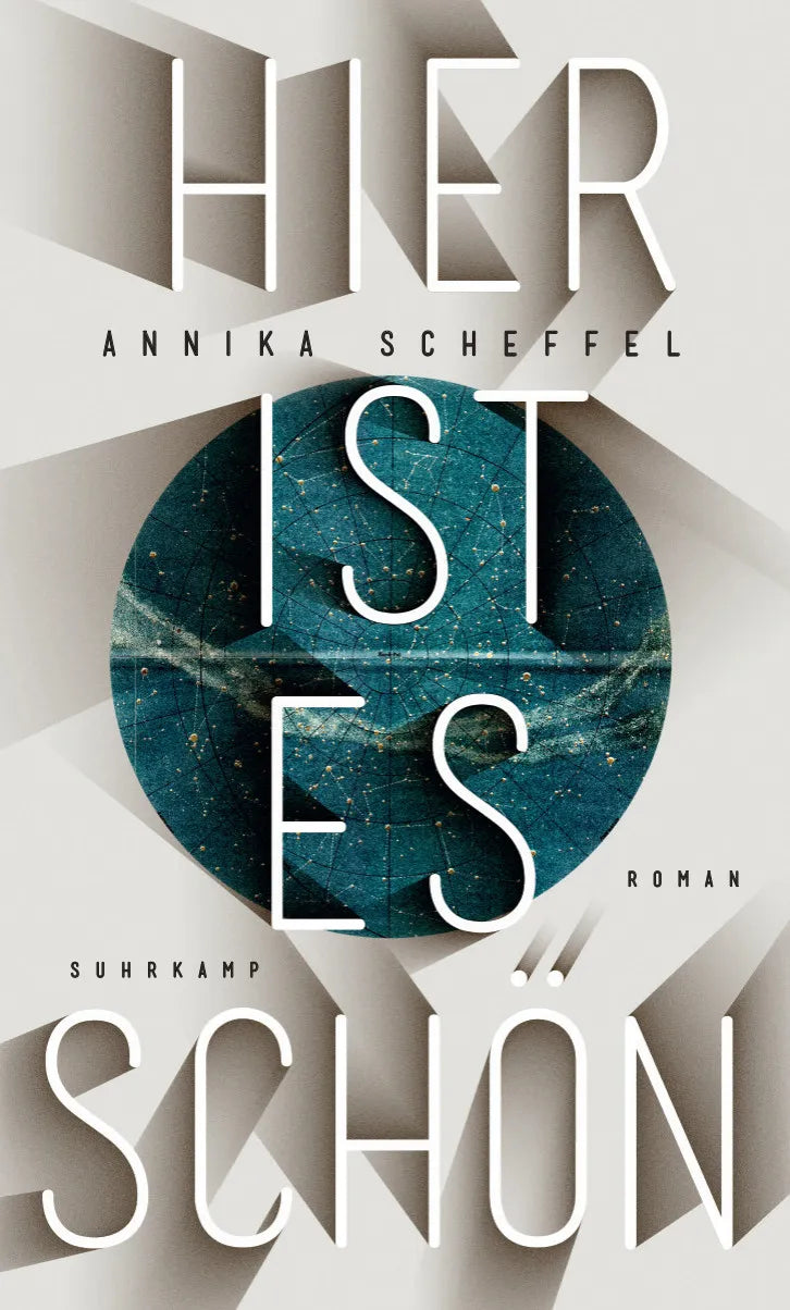 Buchcover von 'Hier ist es schön' - Gebundene Ausgabe von Annika Scheffel