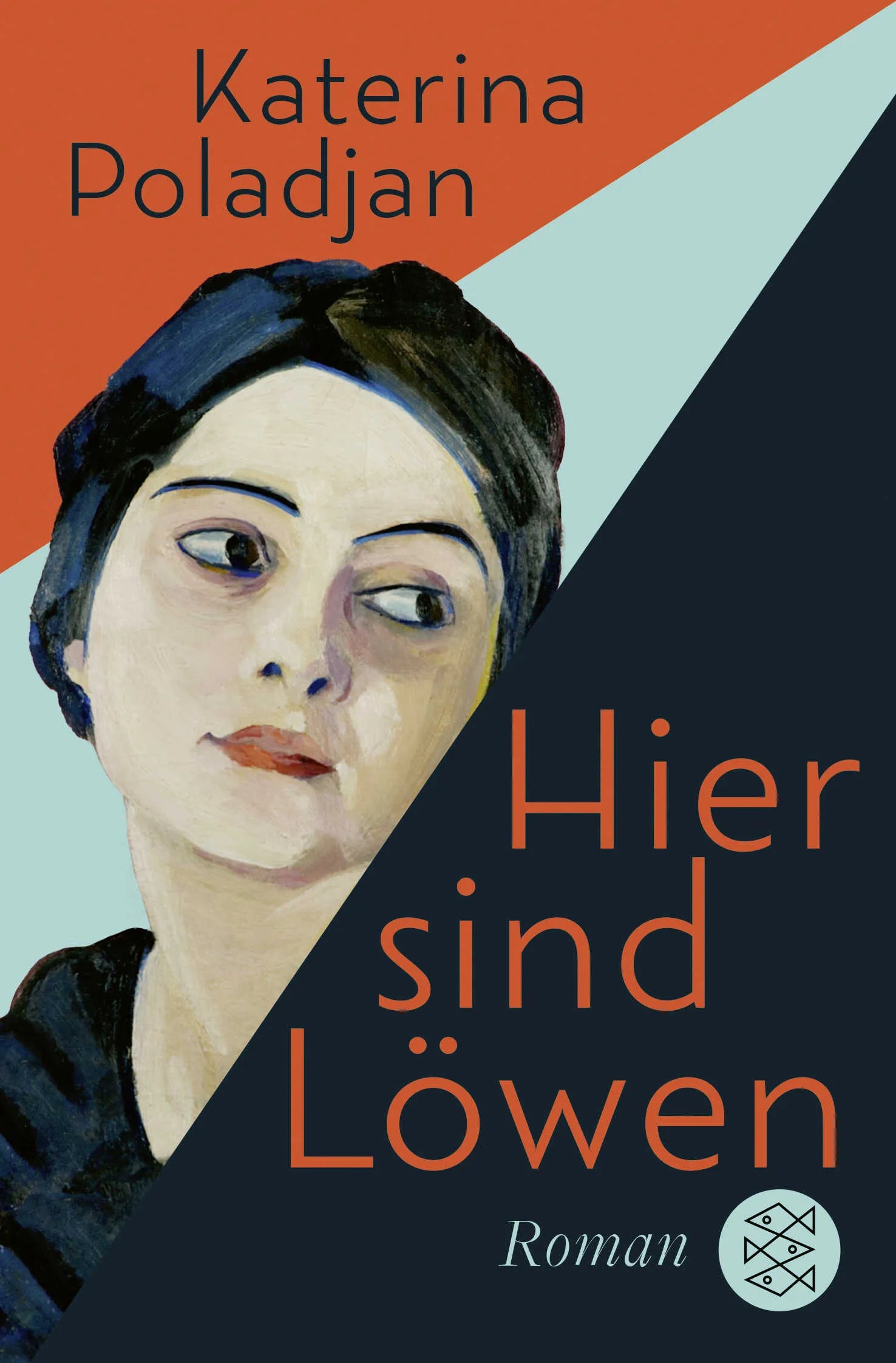 Buchcover von 'Hier sind Löwen' - Taschenbuch von Katerina Poladjan