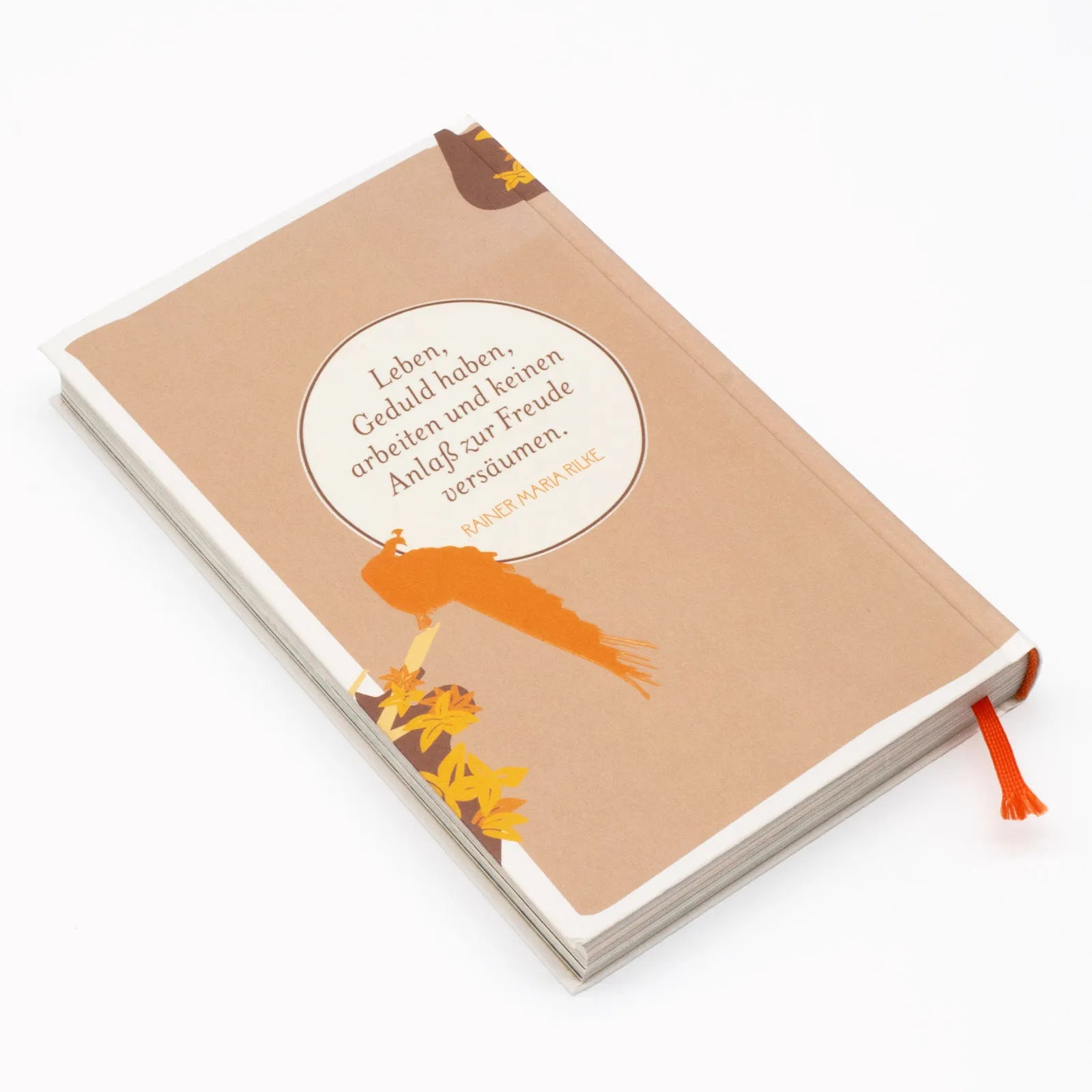 Produktansicht: »Hiersein ist herrlich.« 365 Tage mit Rilke (Gebundene Ausgabe)