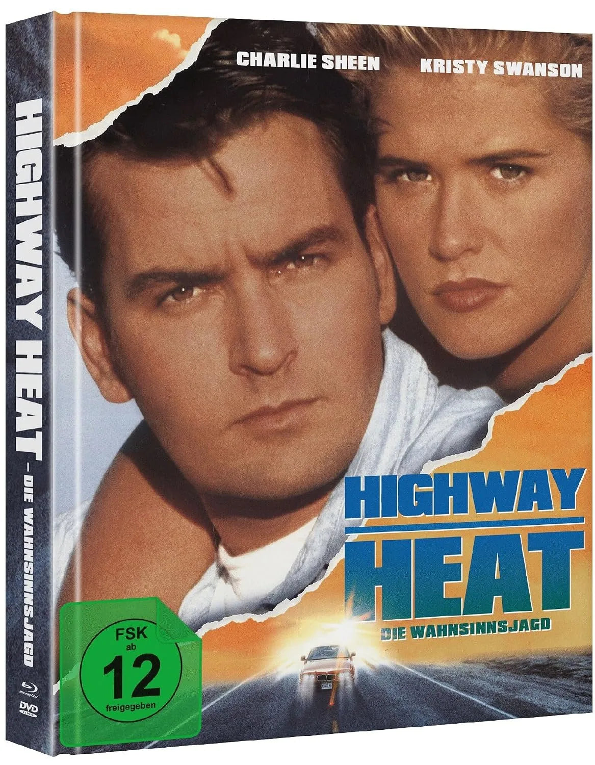 Blu-ray-Cover: Highway Heat - Die Wahnsinnsjagd. Regie: Adam Rifkin