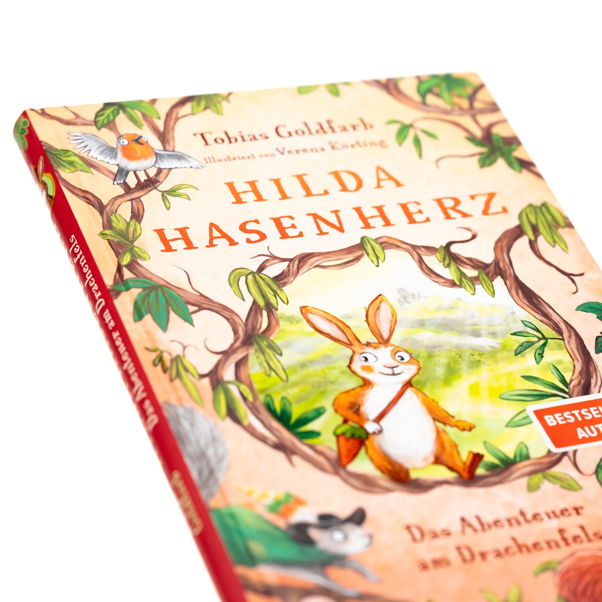 Detailansicht: Hilda Hasenherz. Das Abenteuer am Drachenfels (Hardcover)