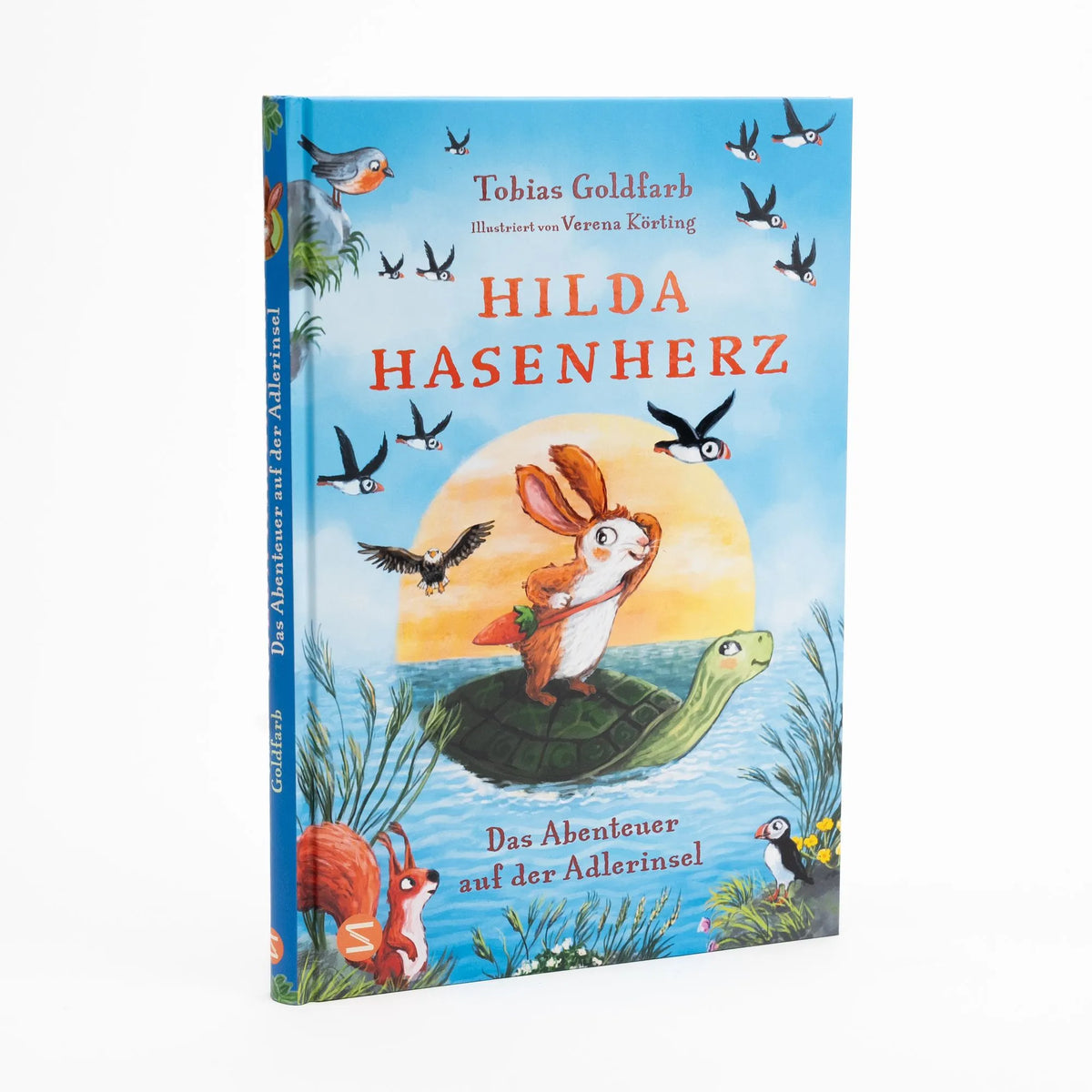 Detailansicht: Hilda Hasenherz. Das Abenteuer auf der Adlerinsel (Hardcover)