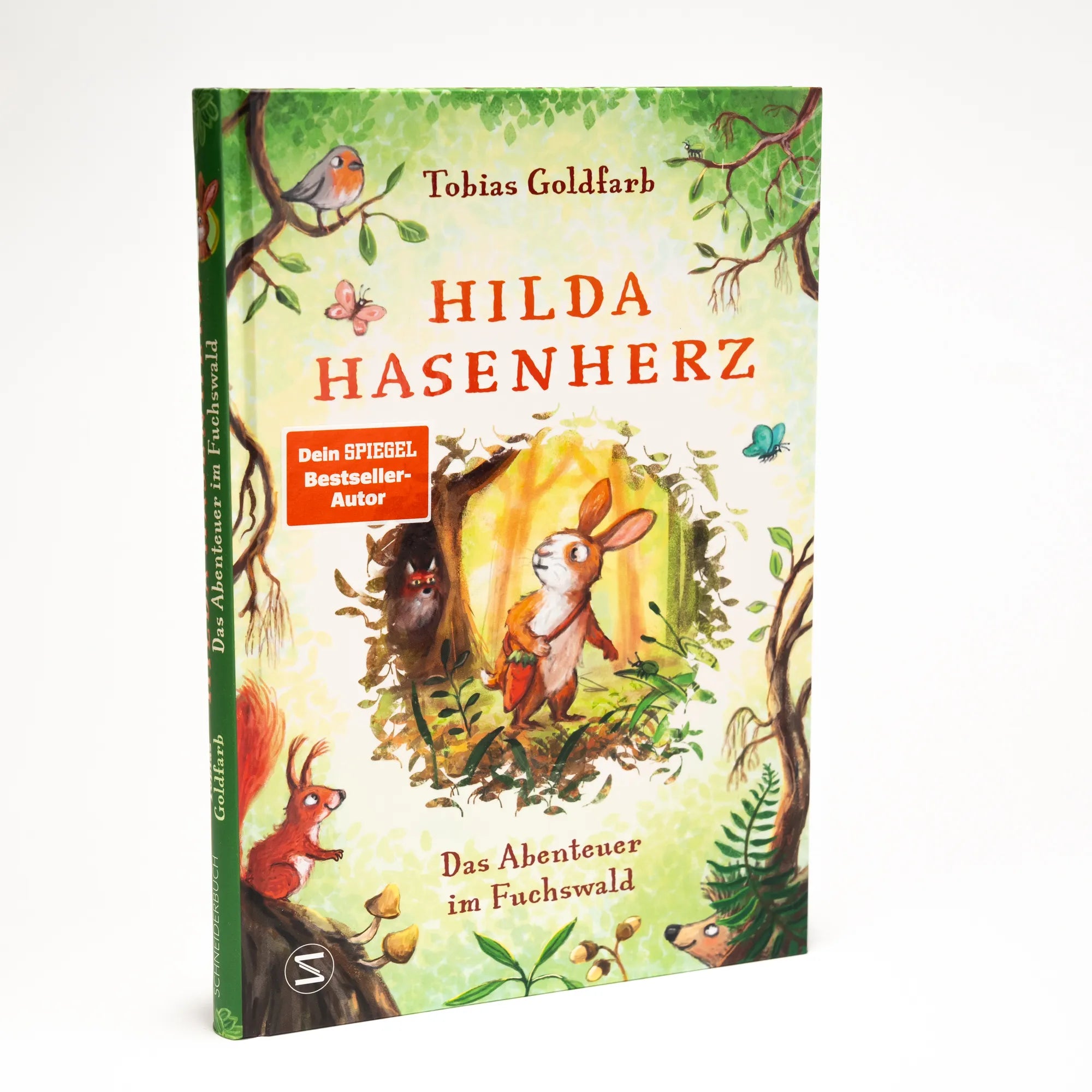 Detailansicht: Hilda Hasenherz. Das Abenteuer im Fuchswald (Hardcover)
