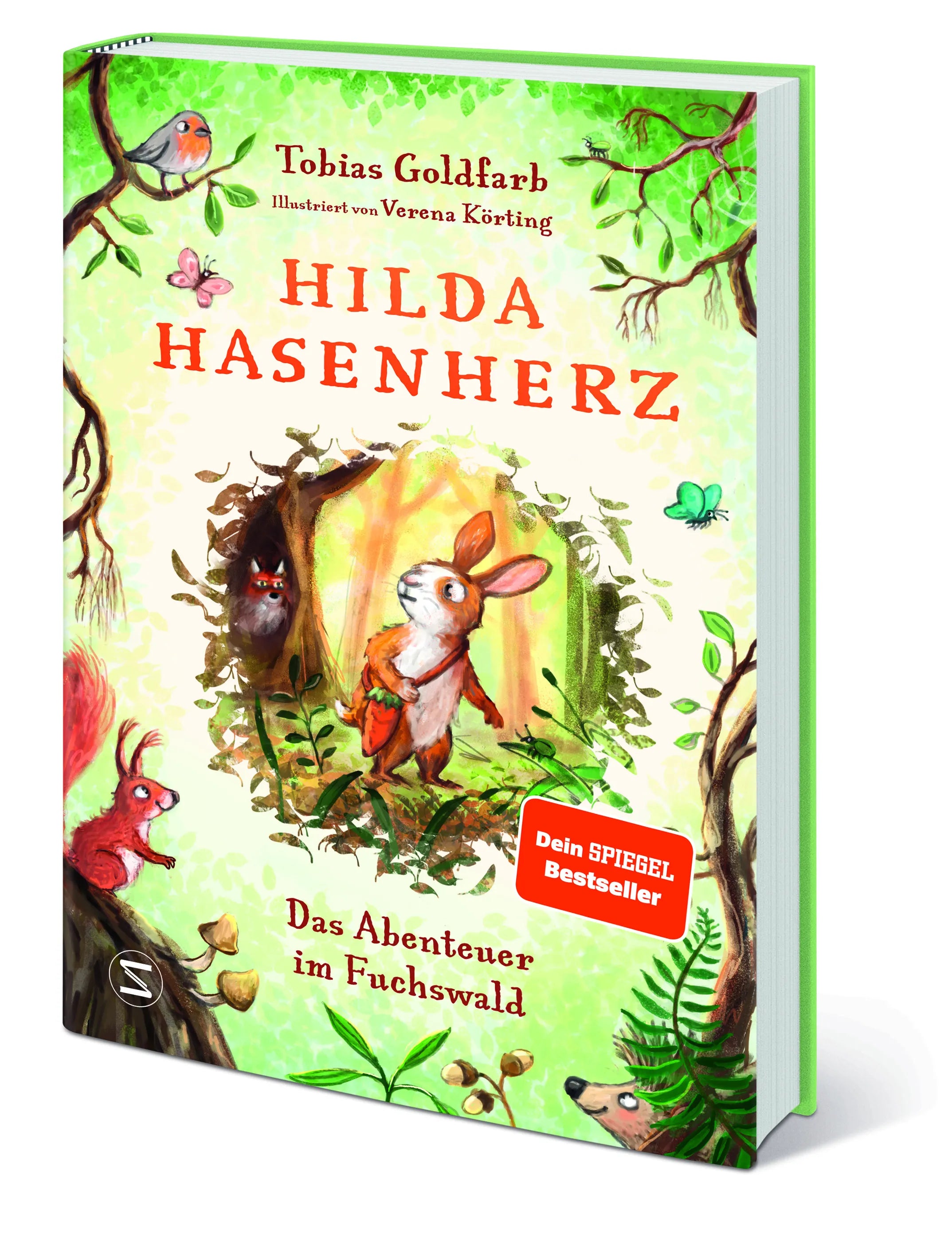 Detailansicht: Hilda Hasenherz. Das Abenteuer im Fuchswald (Hardcover)
