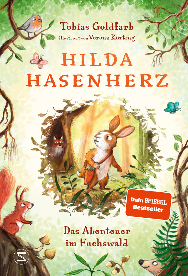 Cover: Hilda Hasenherz. Das Abenteuer im Fuchswald (Hardcover) von Tobias Goldfarb